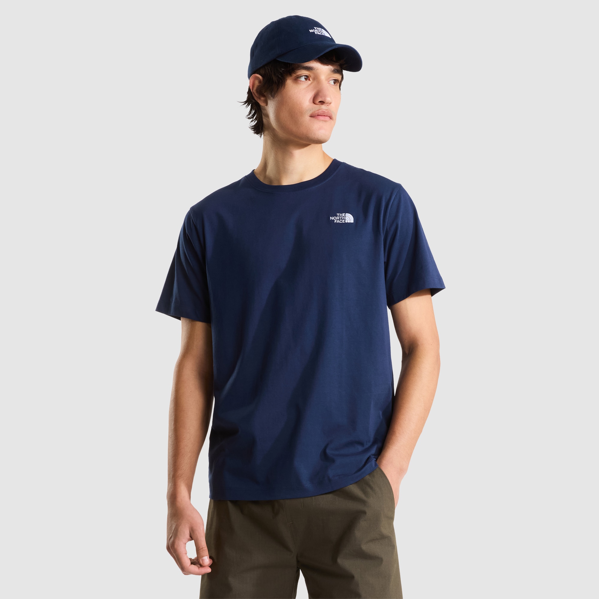 Camiseta recta para hombre Simple Dome Evolution The North Face - Azul Azul-1
