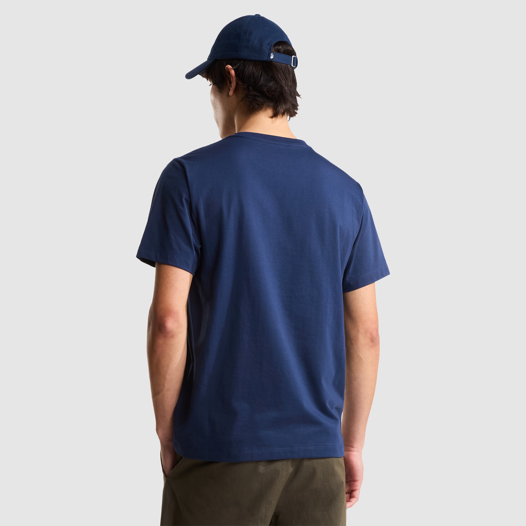 Camiseta recta para hombre Simple Dome Evolution The North Face - Azul Azul-3
