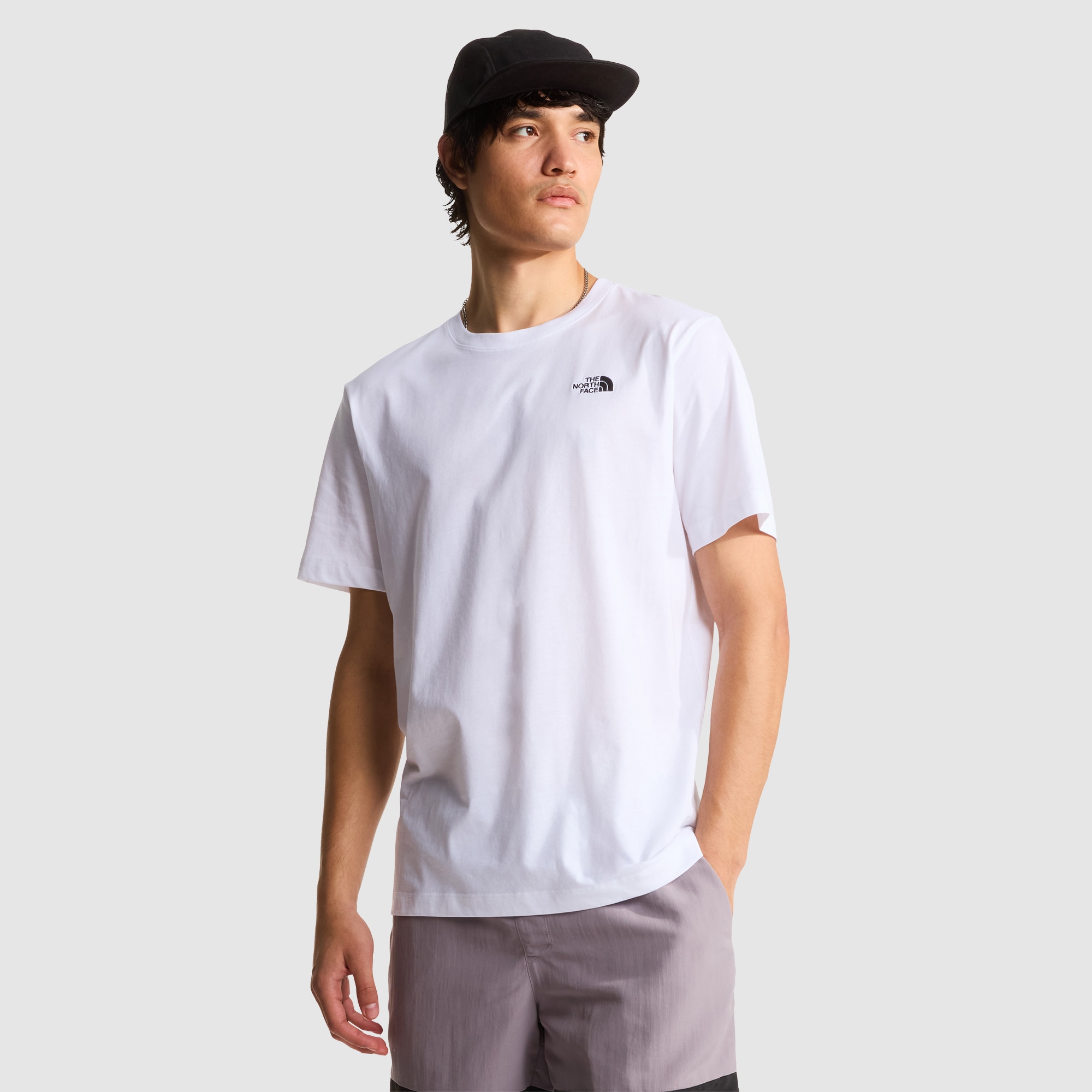 Imagen 0 de Camiseta recta para hombre Simple Dome Evolution The North Face Blanco