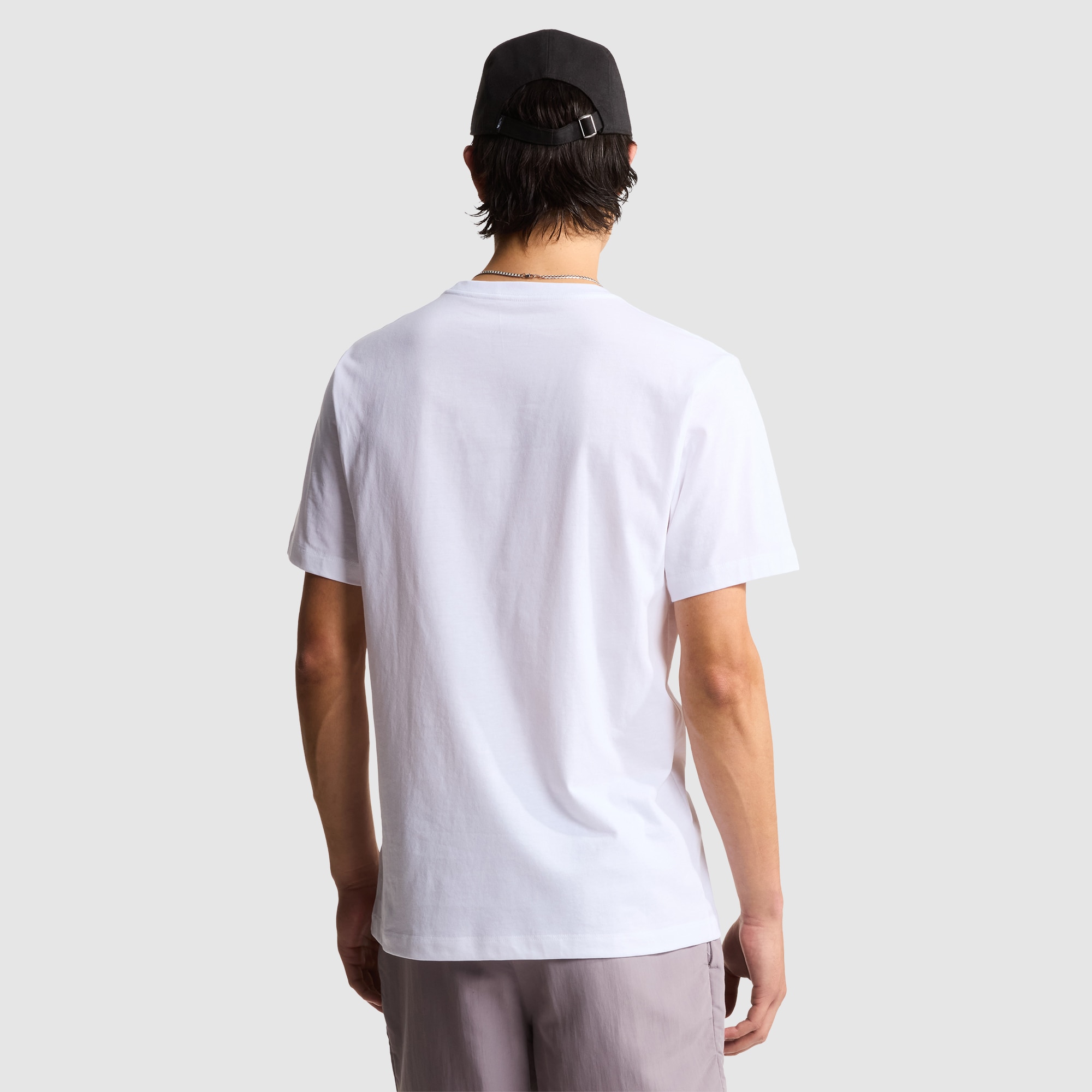 Camiseta recta para hombre Simple Dome Evolution The North Face - Blanco Blanco-3