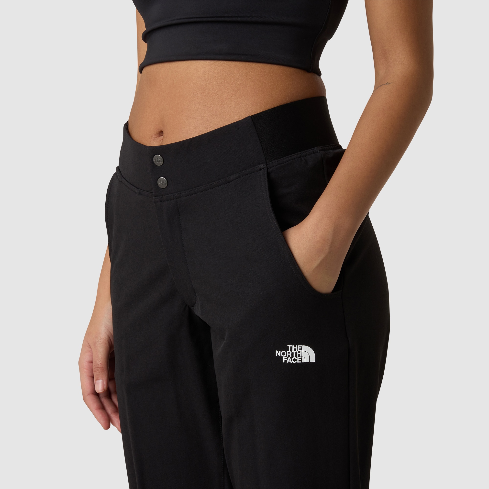 Pantalón softshell de mujer Quest The North Face - Negro Negro-4