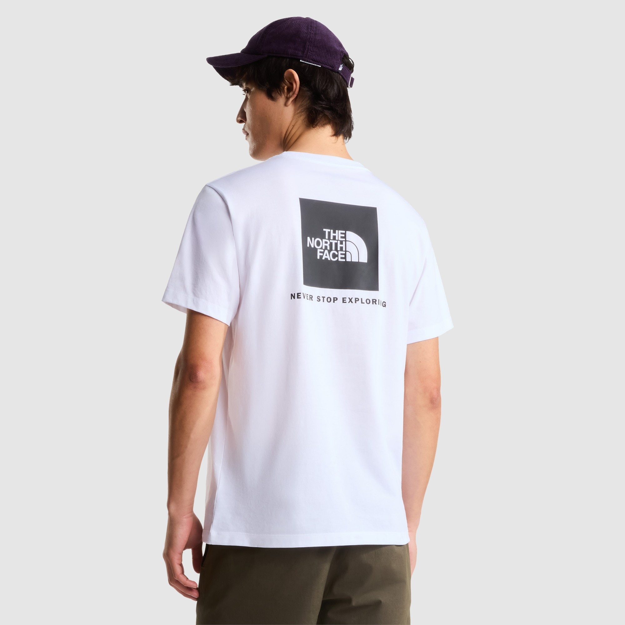 Camiseta recta para hombre NSE Box Evolution The North Face - Blanco Blanco-1