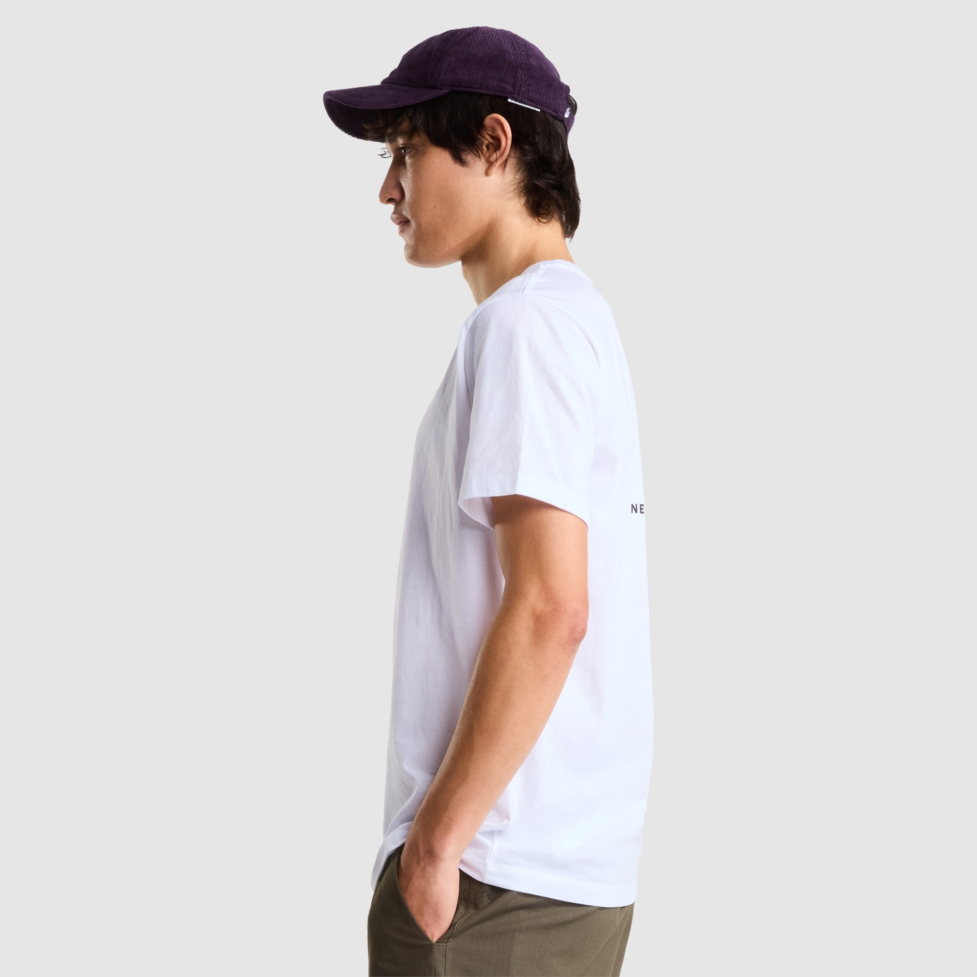 Camiseta recta para hombre NSE Box Evolution The North Face - Blanco Blanco-4