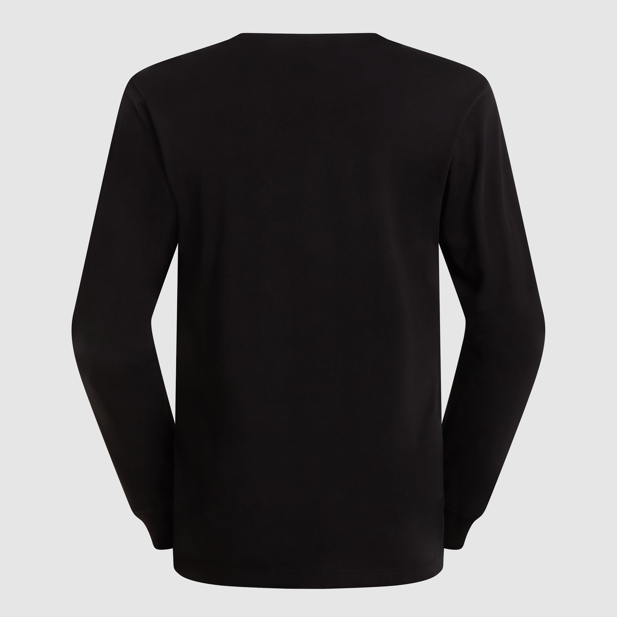 Camiseta recta de manga larga para hombre Simple Dome Evolution The North Face - Negro Negro-6