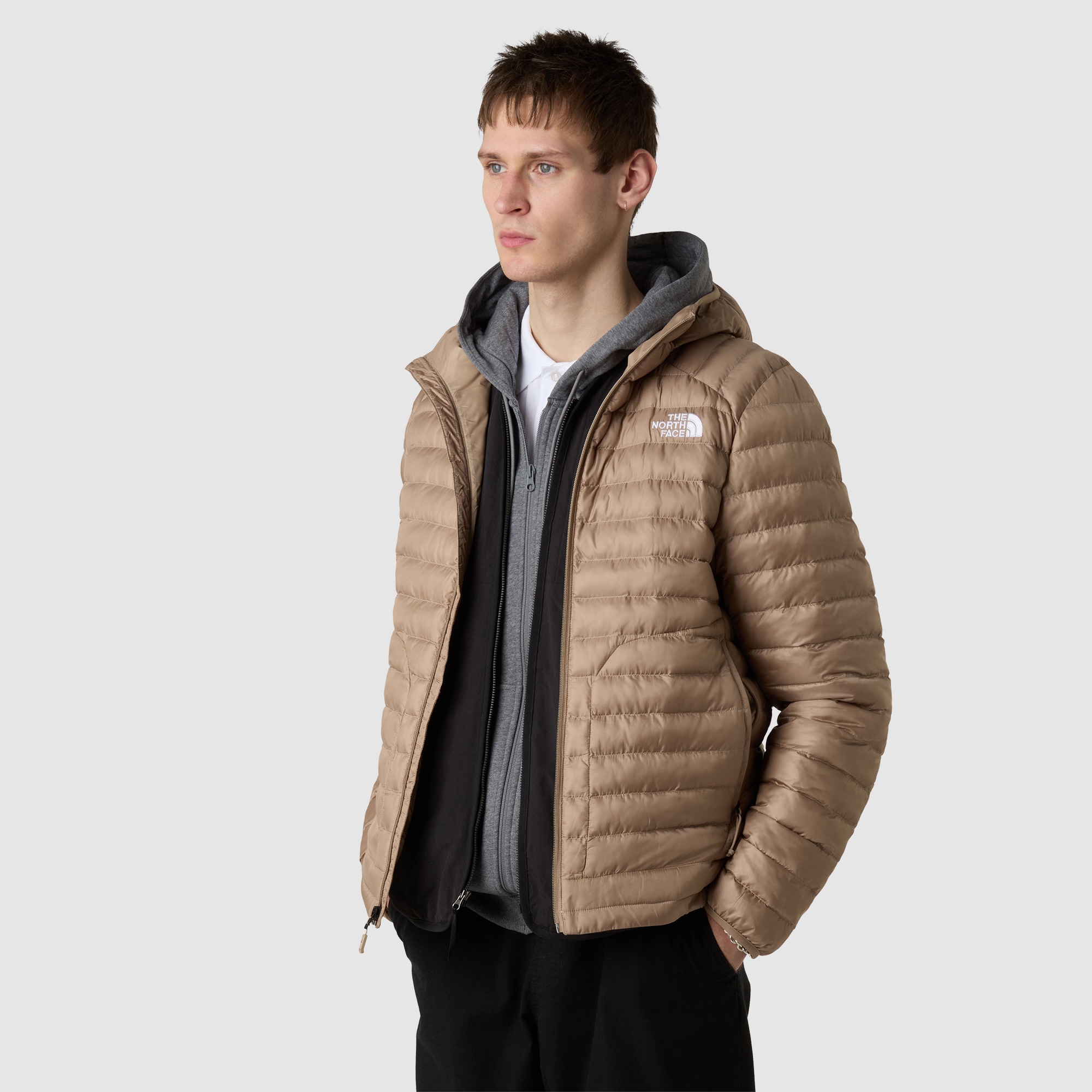 Chaqueta con aislamiento térmico sintético de hombre Huila The North Face - Beige Beige-4
