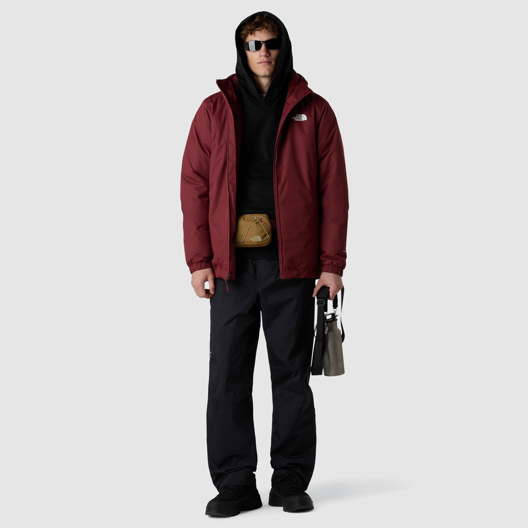 Chaqueta con aislamiento de hombre Quest The North Face - Rojo Teja Rojo Teja-2