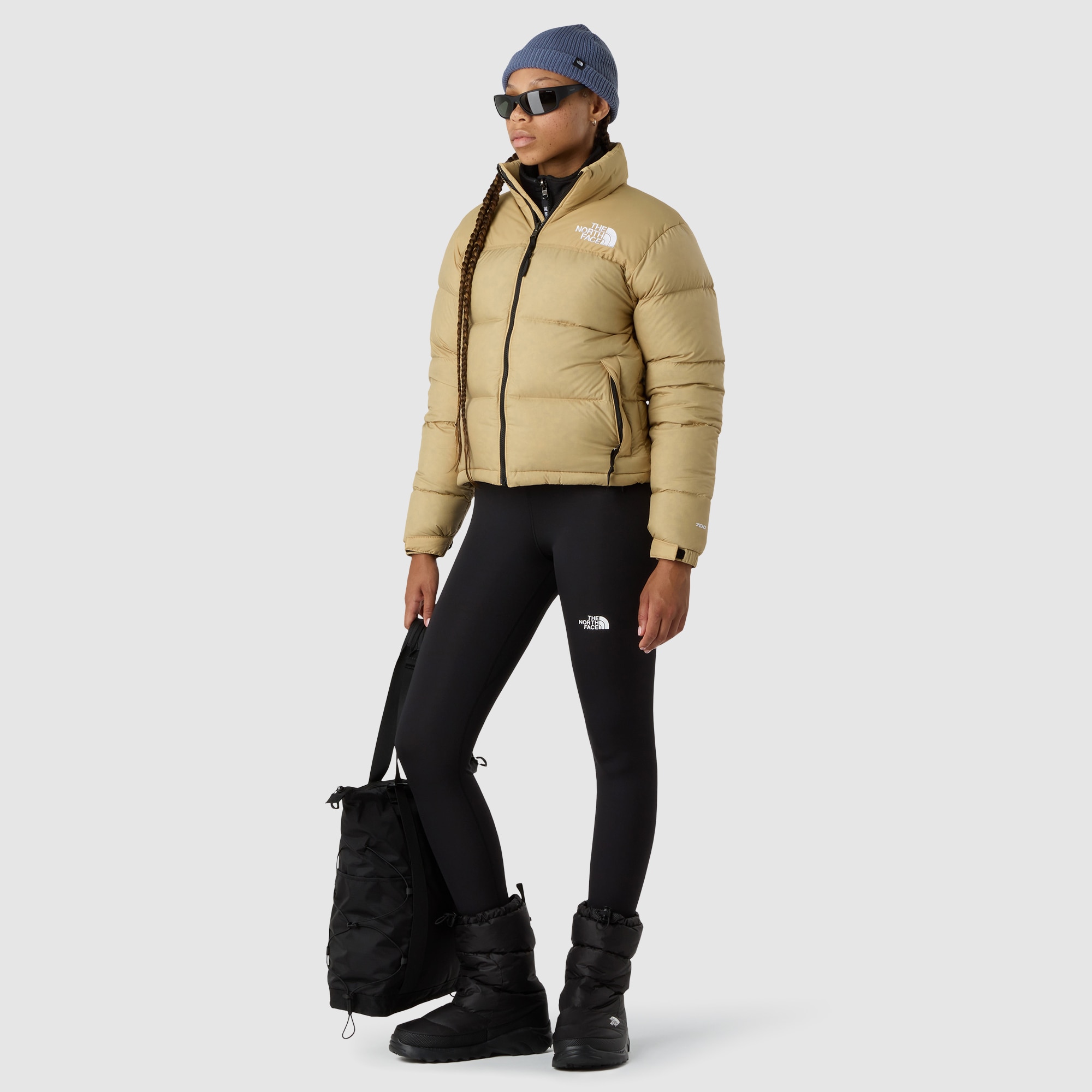 Chaqueta de mujer Nuptse Retro 1996 The North Face - Beige Beige-2