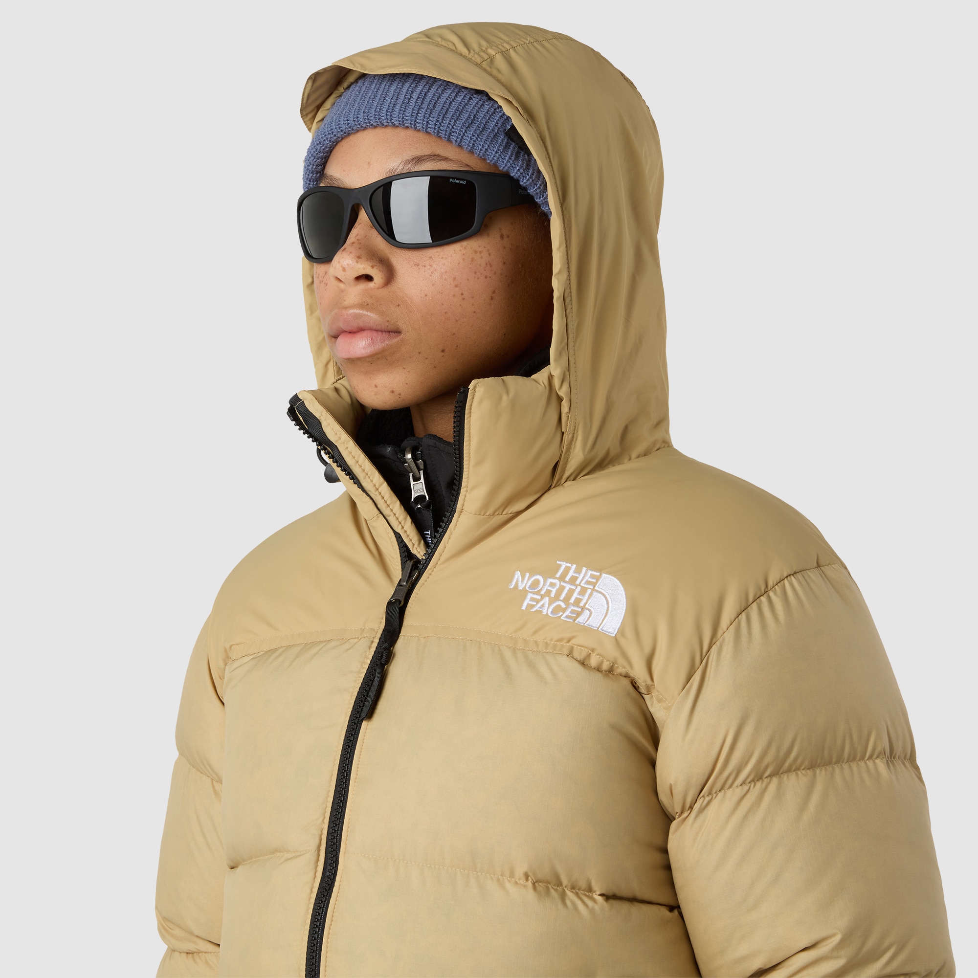 Chaqueta de mujer Nuptse Retro 1996 The North Face - Beige Beige-4