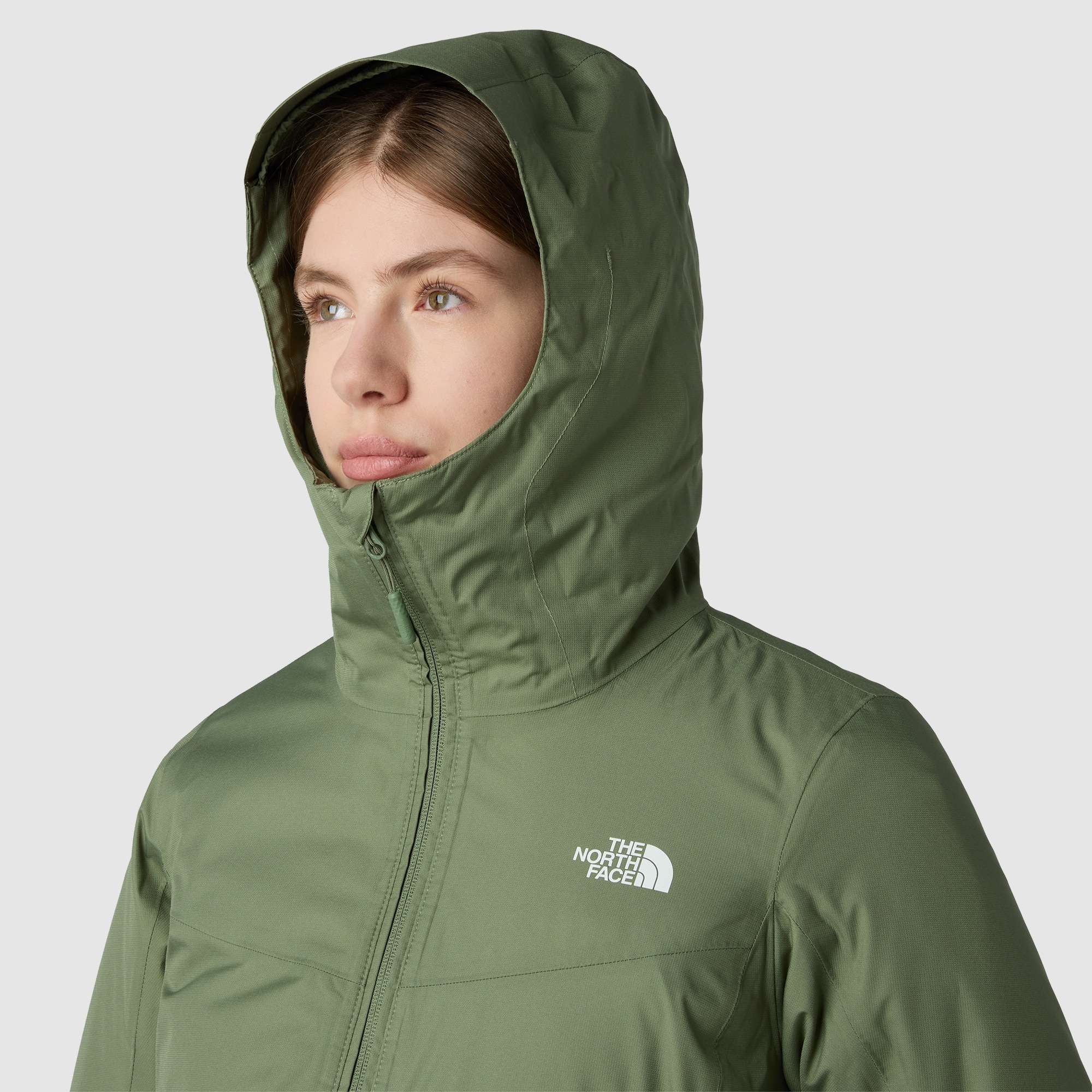 Chaqueta con aislamiento de mujer Quest The North Face - Negro Verde-5