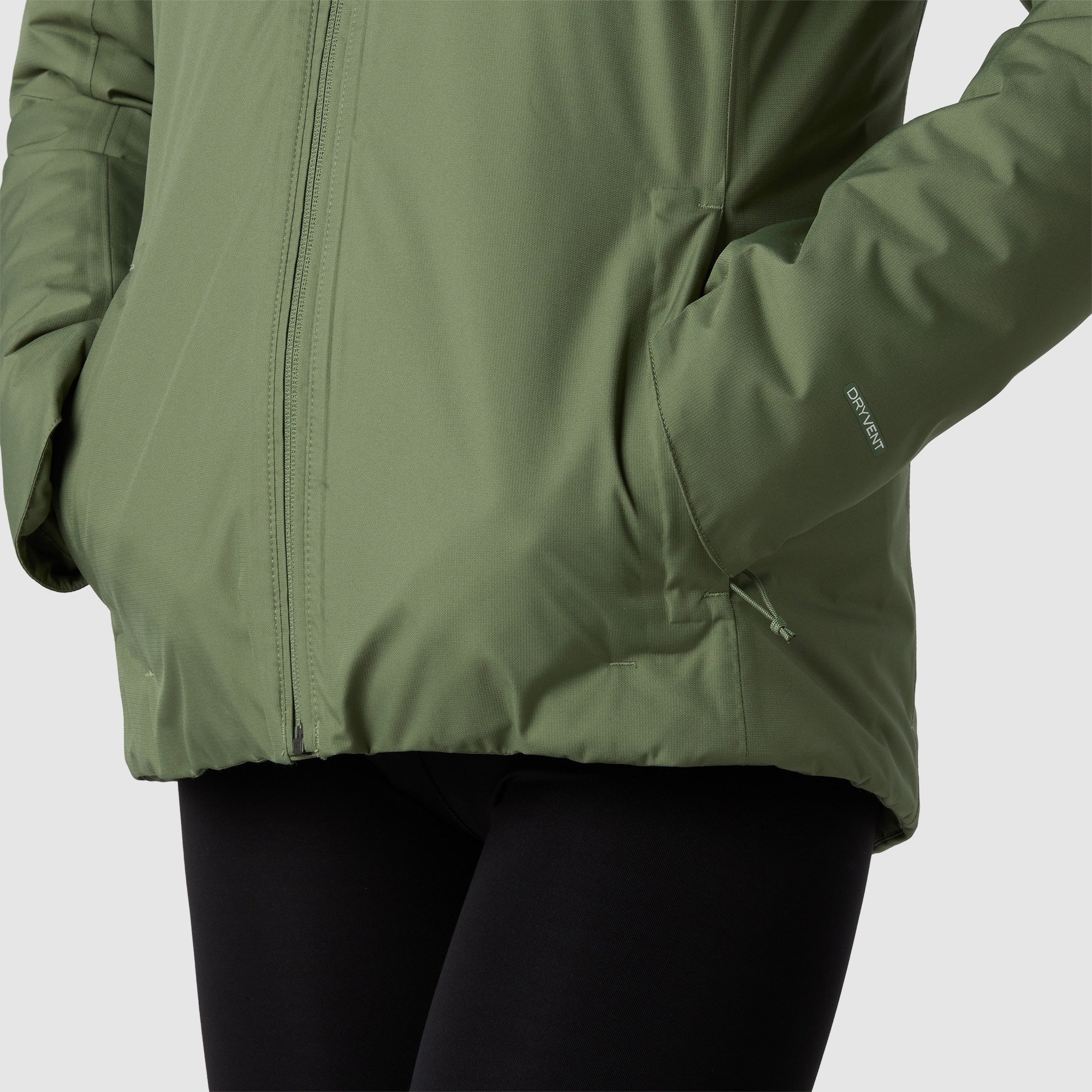 Chaqueta con aislamiento de mujer Quest The North Face - Negro Verde-6