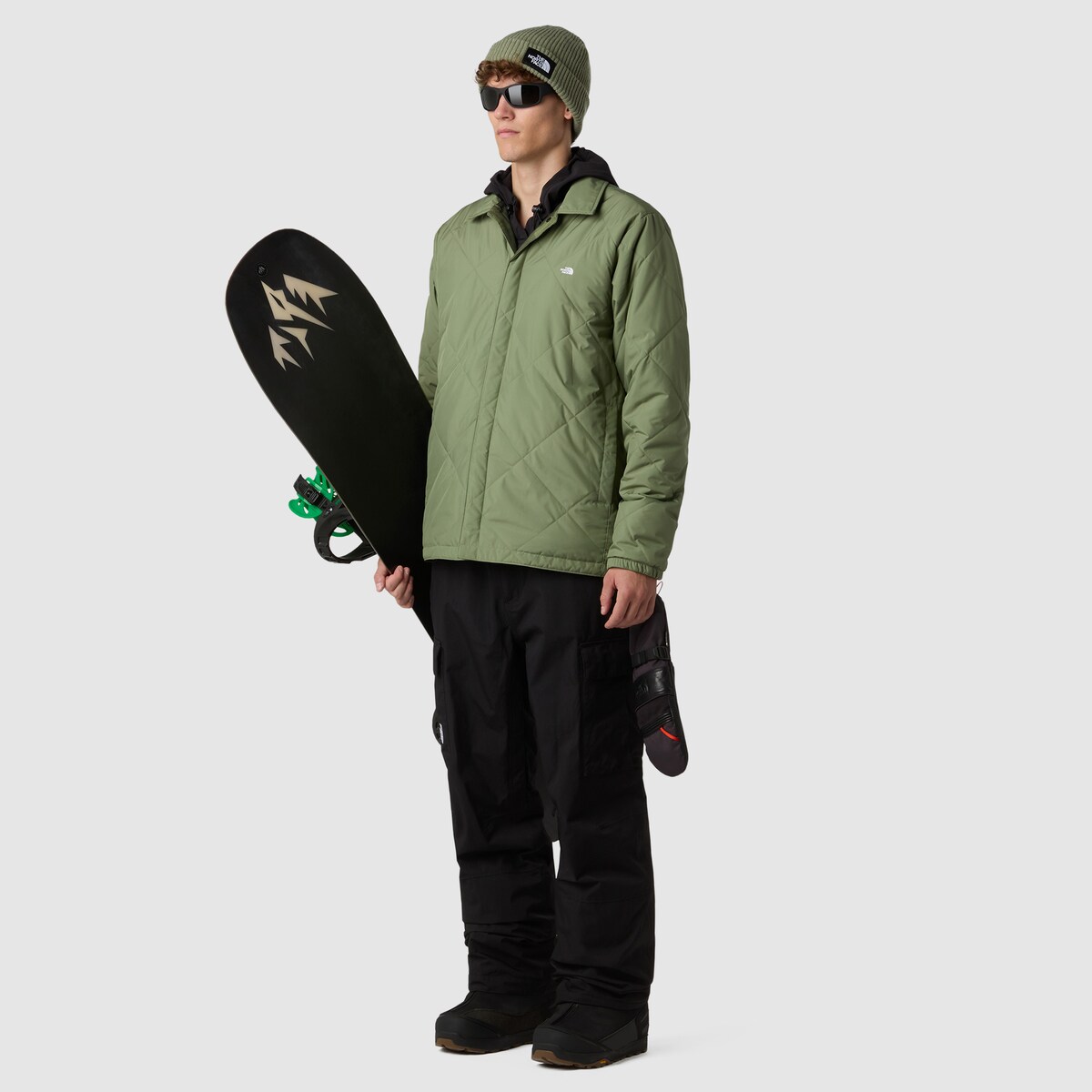 Chaqueta de franela con aislamiento térmico de hombre Afterburner