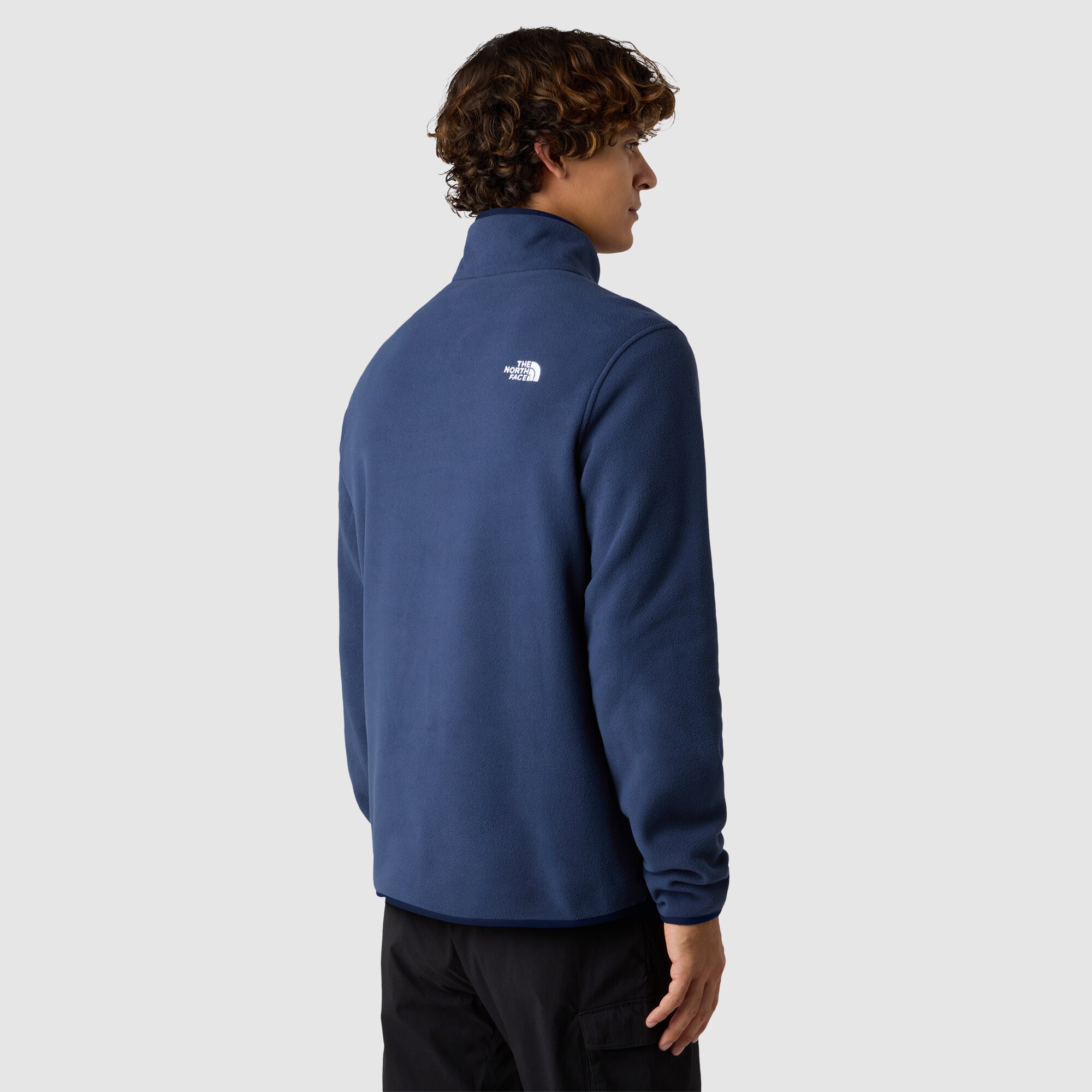 Forro polar con cremallera de 1/4 de hombre Glacier The North Face - Azul Azul-3