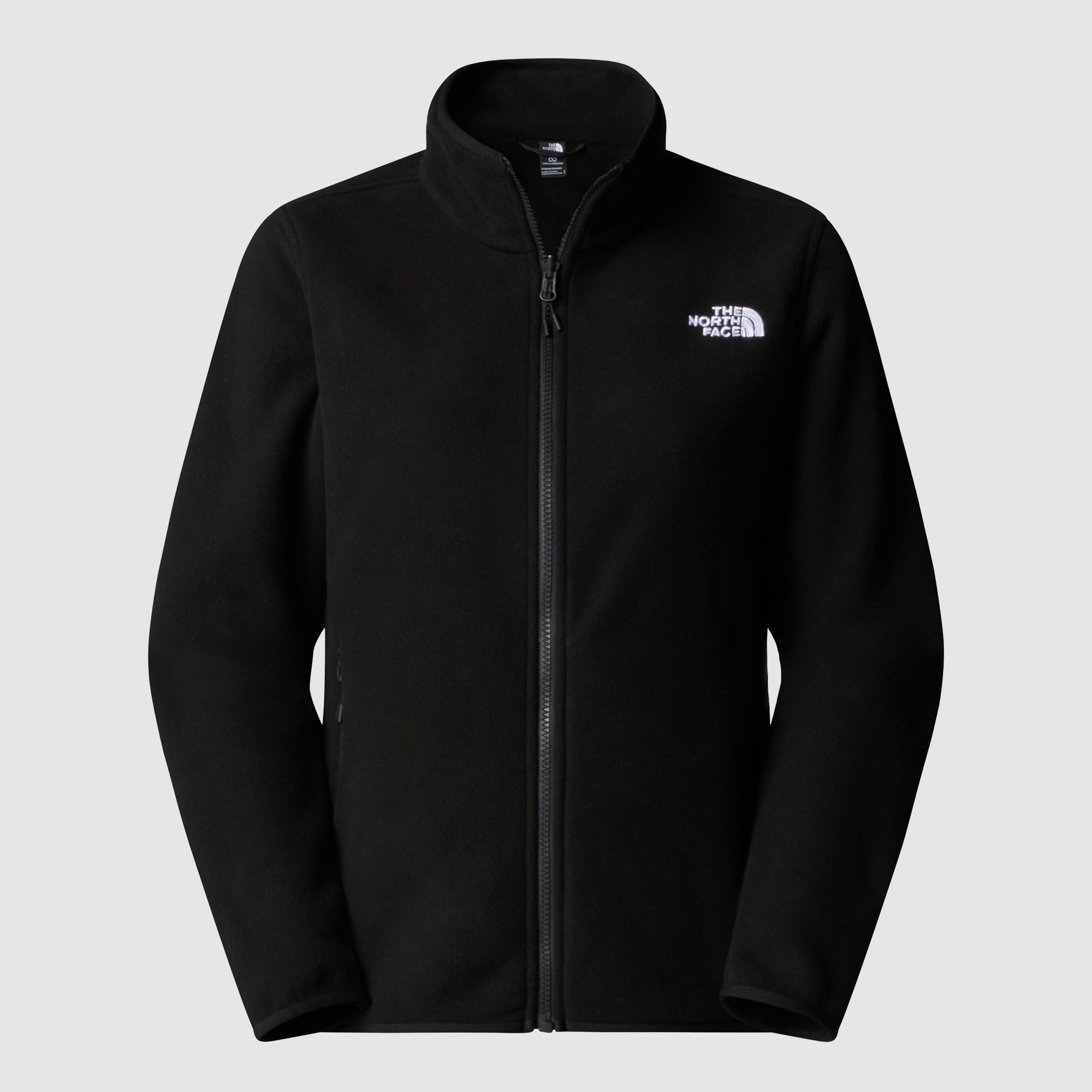 Forro polar con cremallera integral para mujer Glacier The North Face - Negro Negro-5