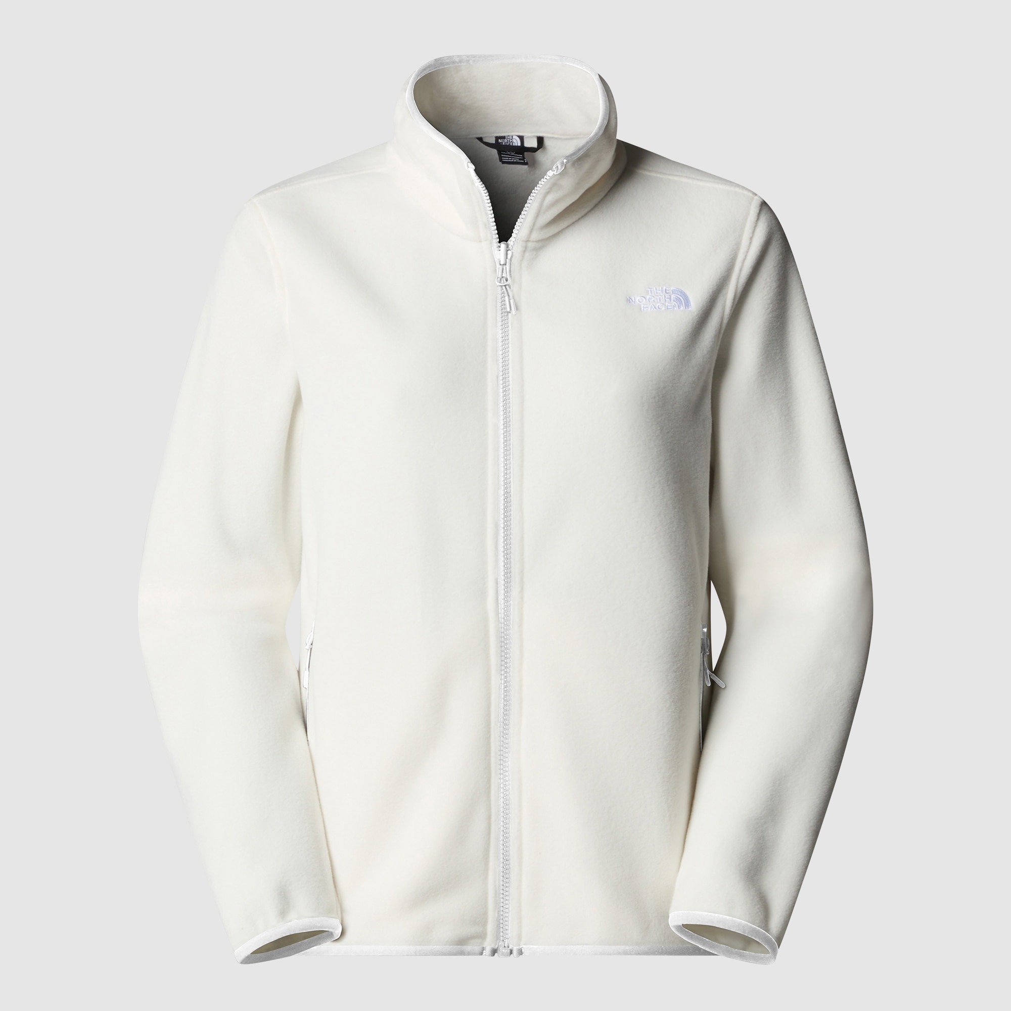 Forro polar con cremallera integral para mujer Glacier The North Face - Blanco Anticuario Blanco Anticuario-5
