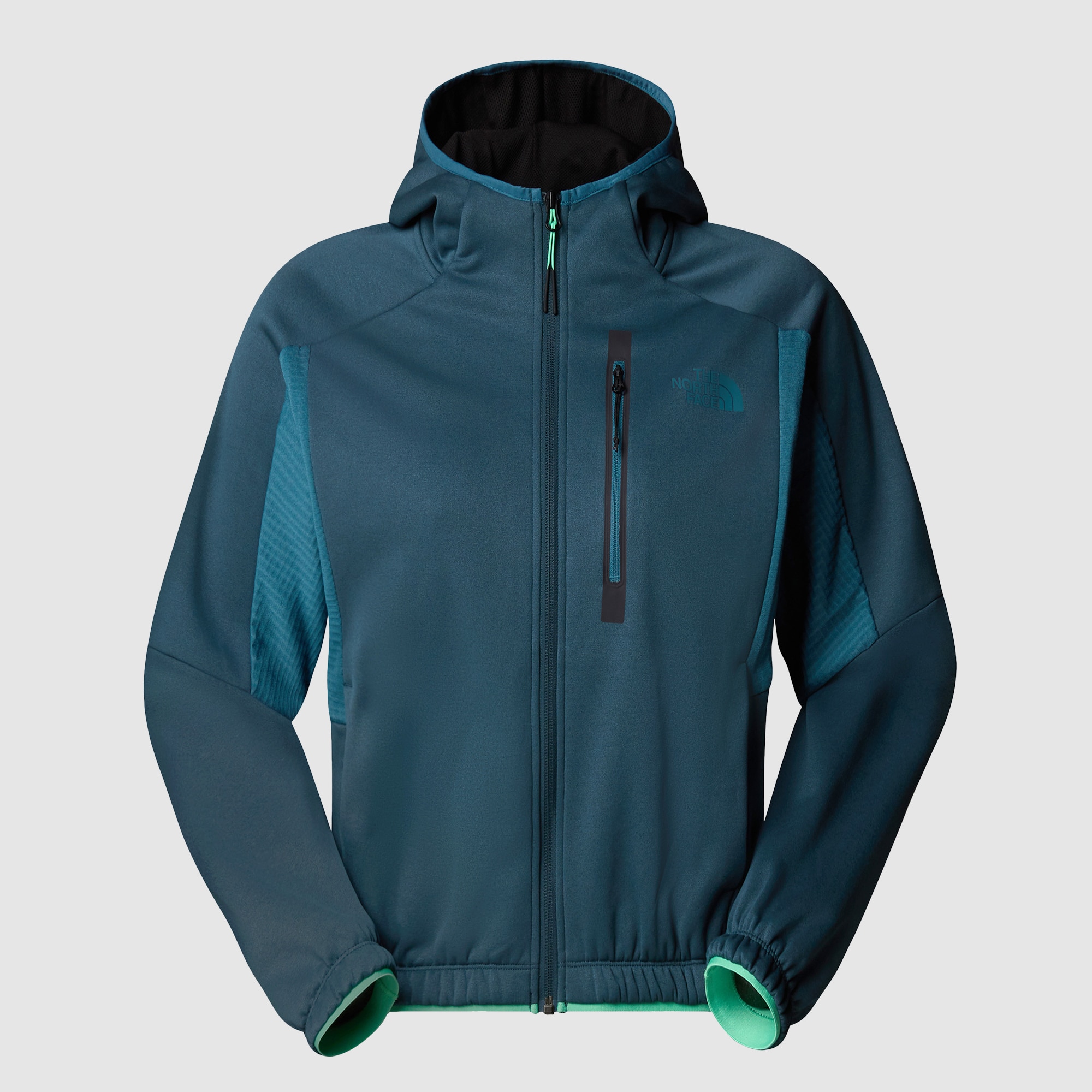 Forro polar con capucha de mujer Mountain Athletics The North Face - Esmeralda Azul Esmeralda Azul-5