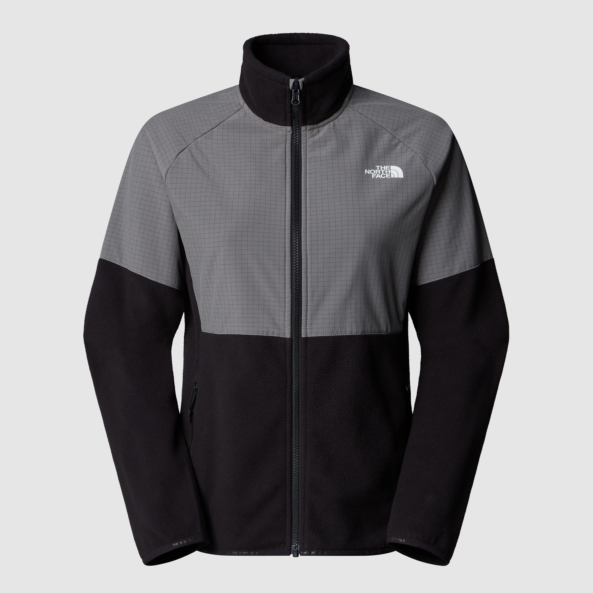 Forro polar de peso grueso de mujer Glacier The North Face - Negro / Gris Negro / Gris-7