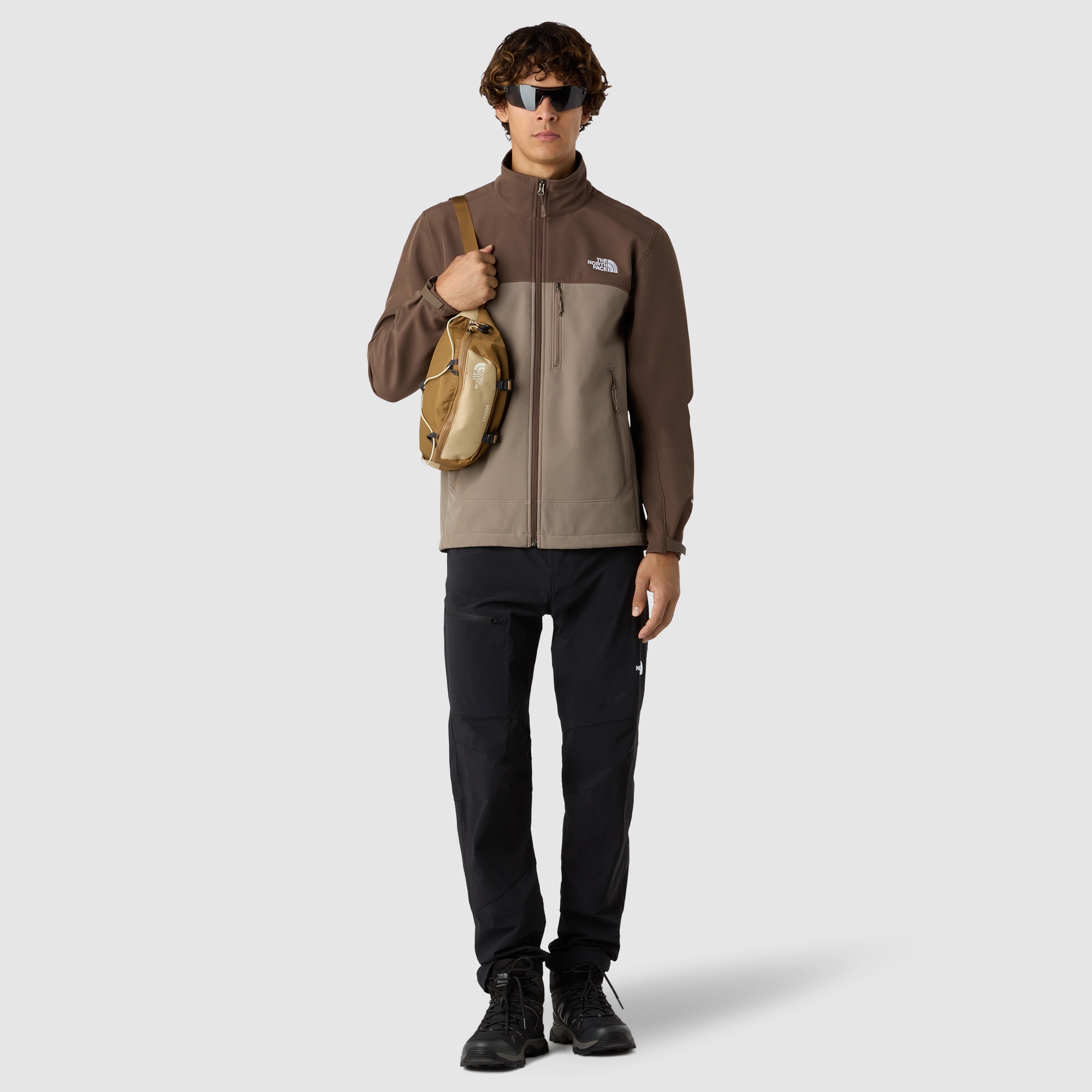 Chaqueta de hombre Apex Bionic The North Face - Marrón Marrón-2