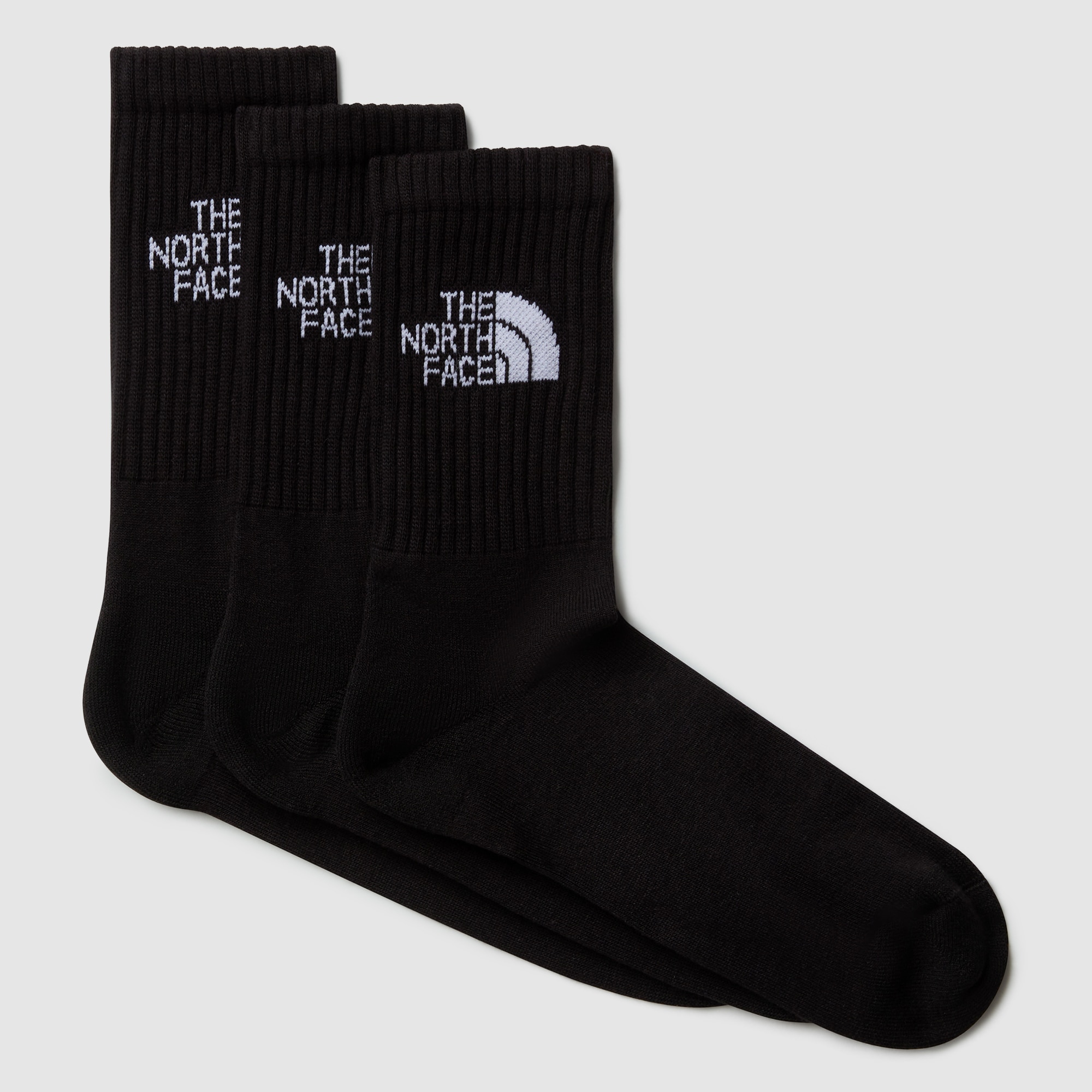 Imagen 0 de Calcetines altos de diario de hombre StandardThe North Face Negro