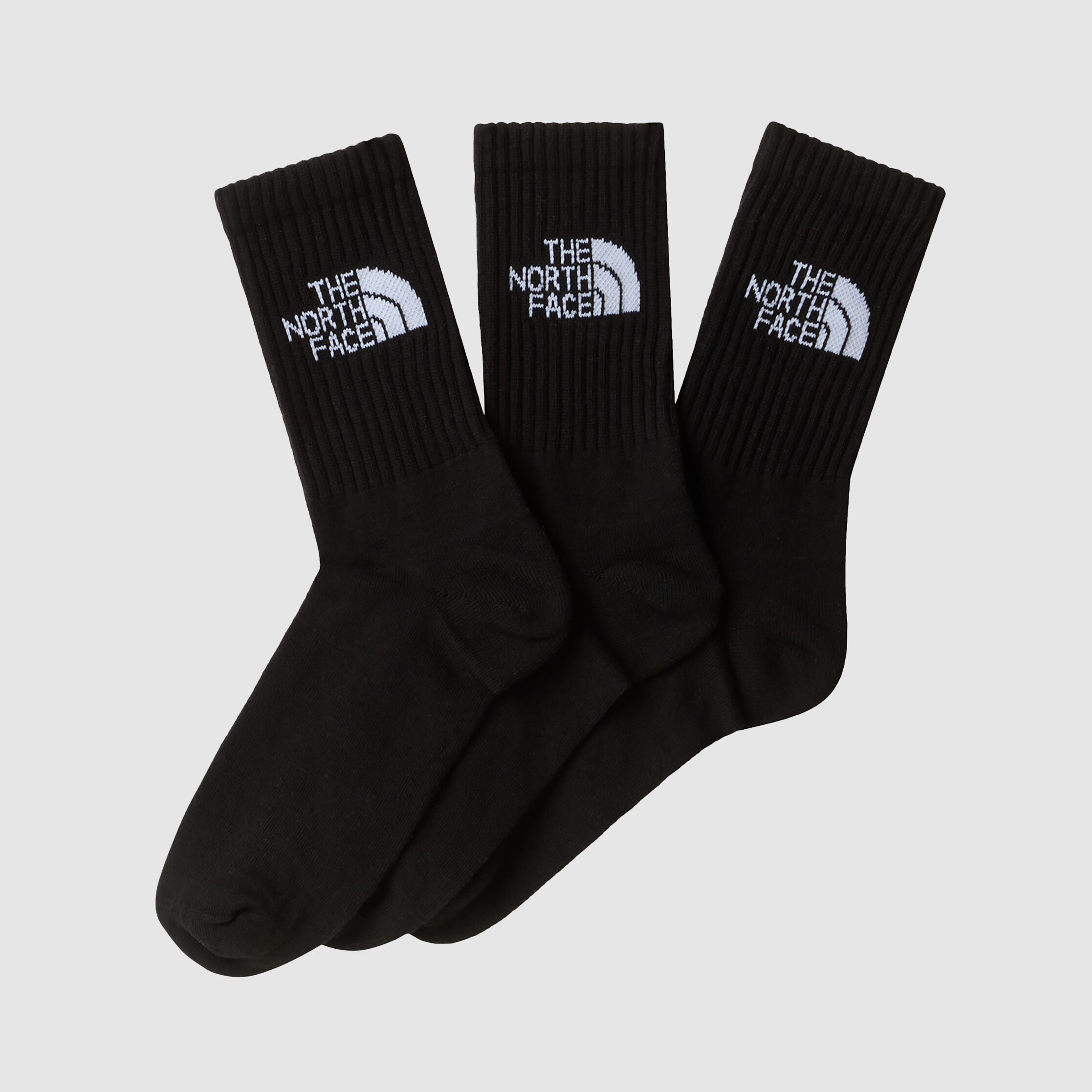 Calcetines altos de diario de hombre StandardThe North Face - Negro Negro-3