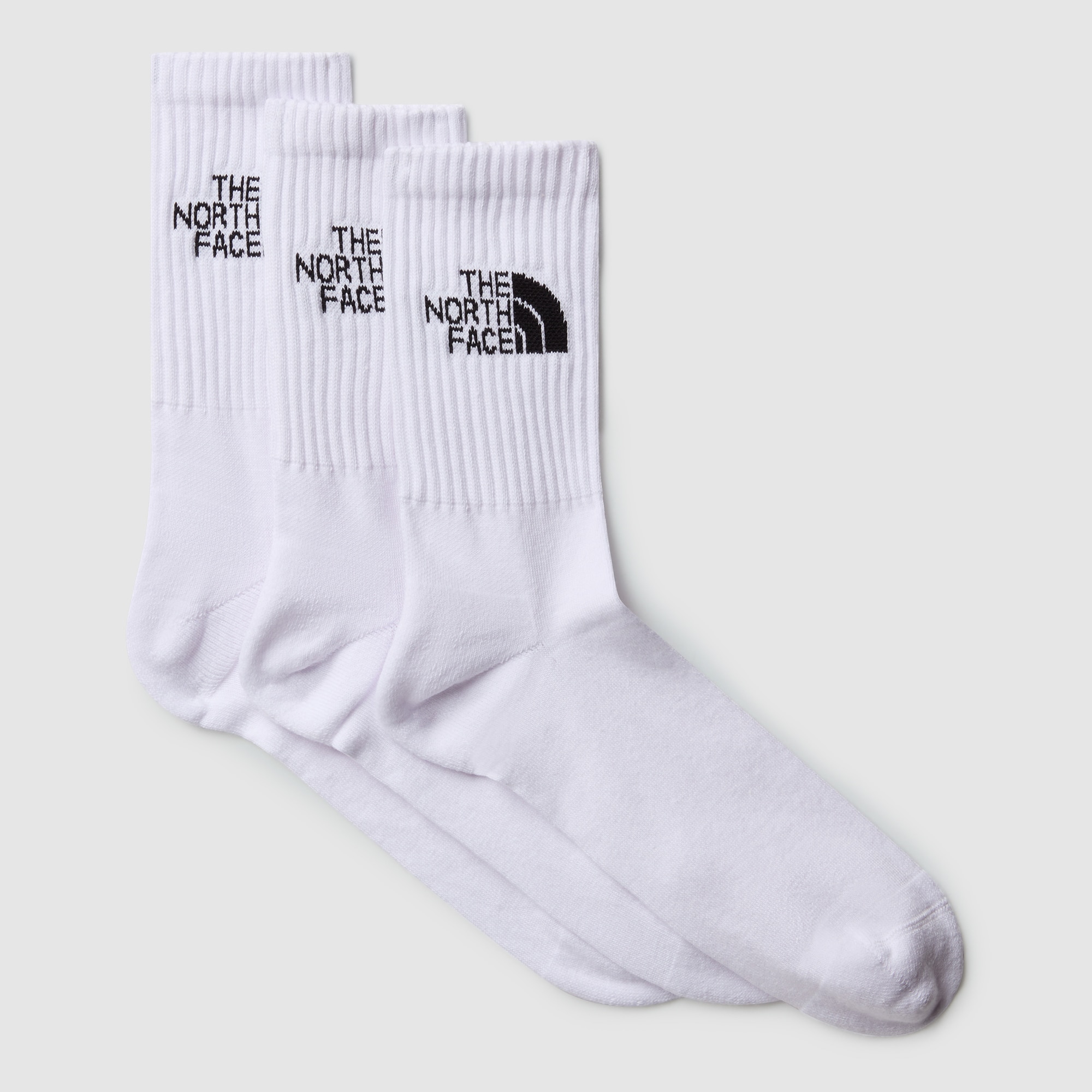 Calcetines altos de diario de hombre StandardThe North Face - Blanco Blanco-1