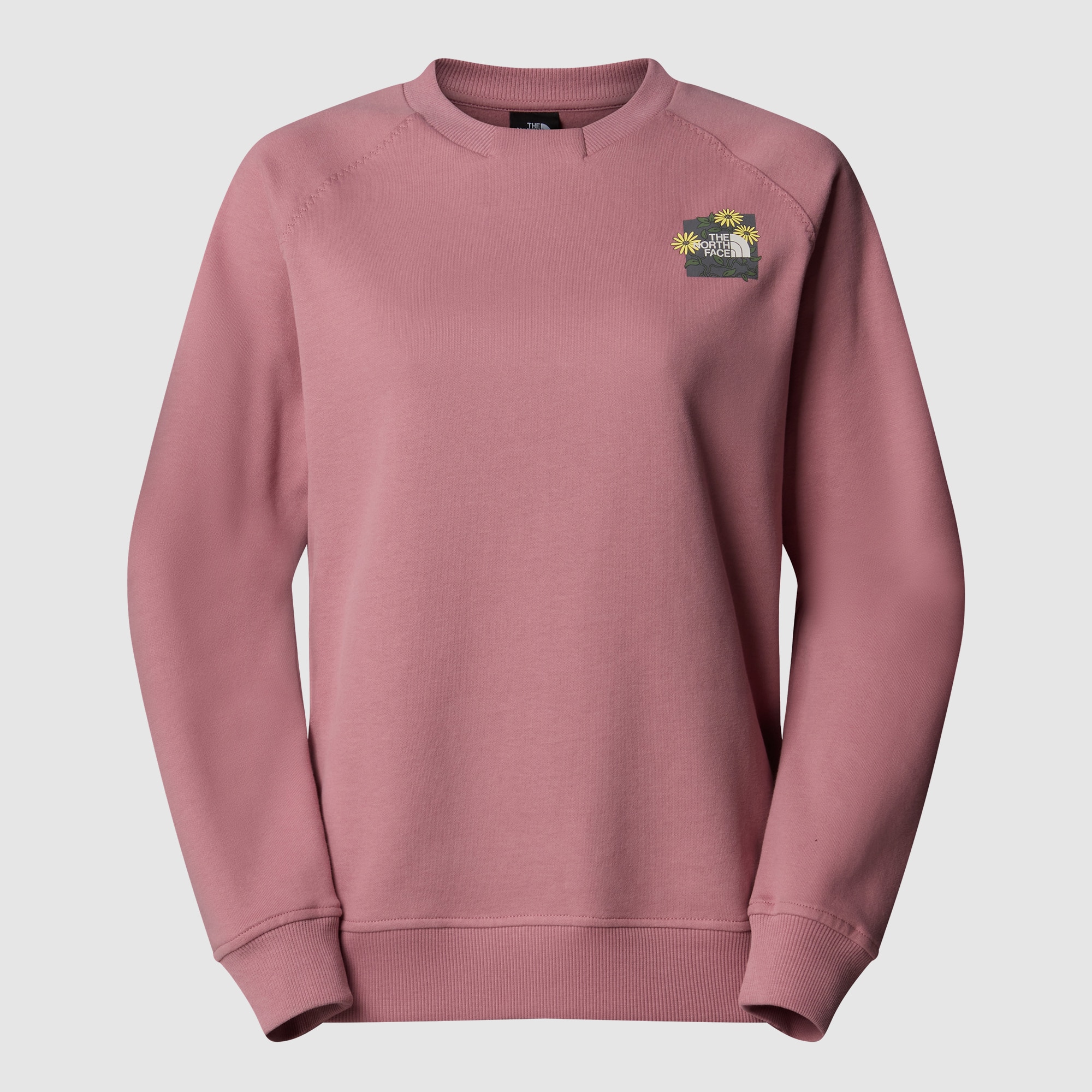Imagen 4 de Sudadera holgada con estampado gráfico de mujer Connect The North Face - Rosa Rosa