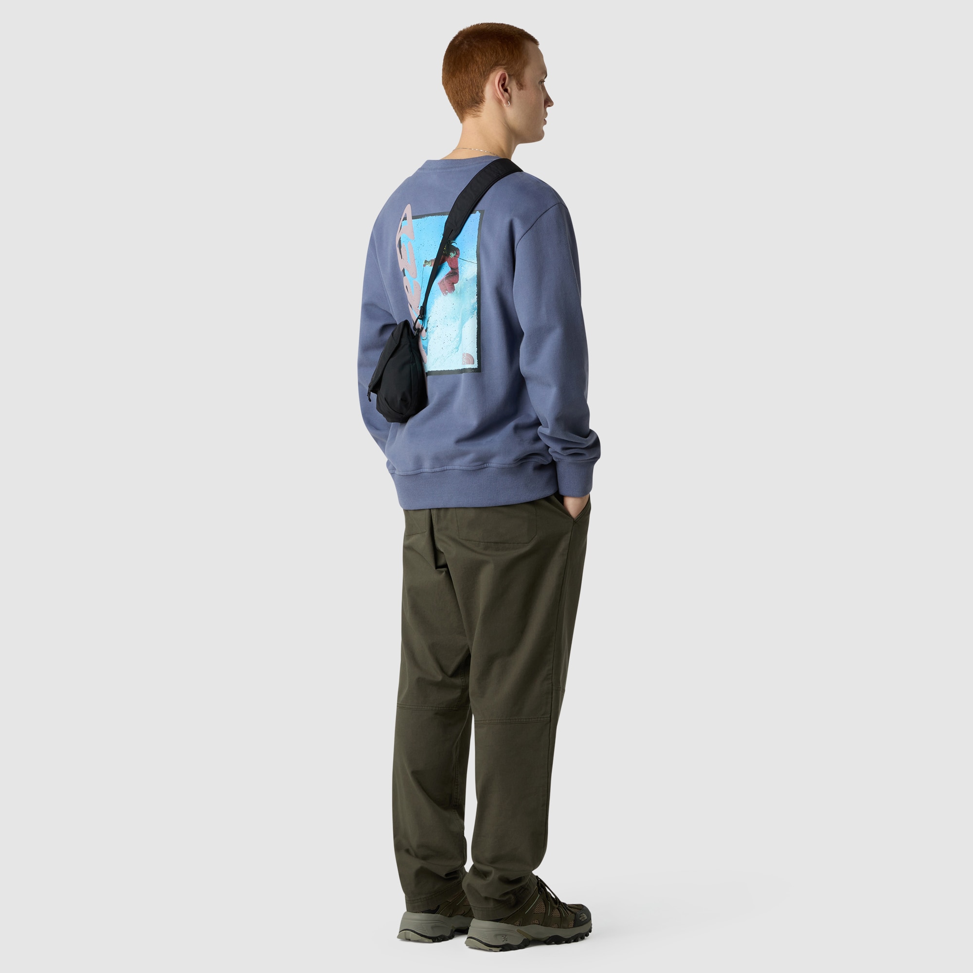 Sudadera holgada NSE de hombre Slopes The North Face - Azul porcelana Azul porcelana-2
