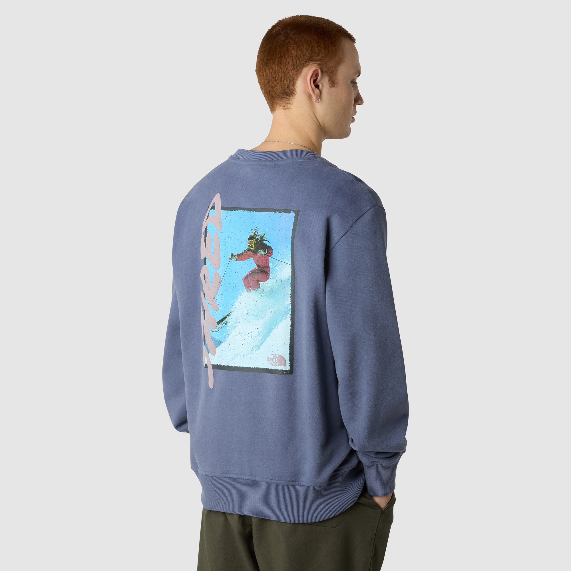 Sudadera holgada NSE de hombre Slopes The North Face - Azul porcelana Azul porcelana-3