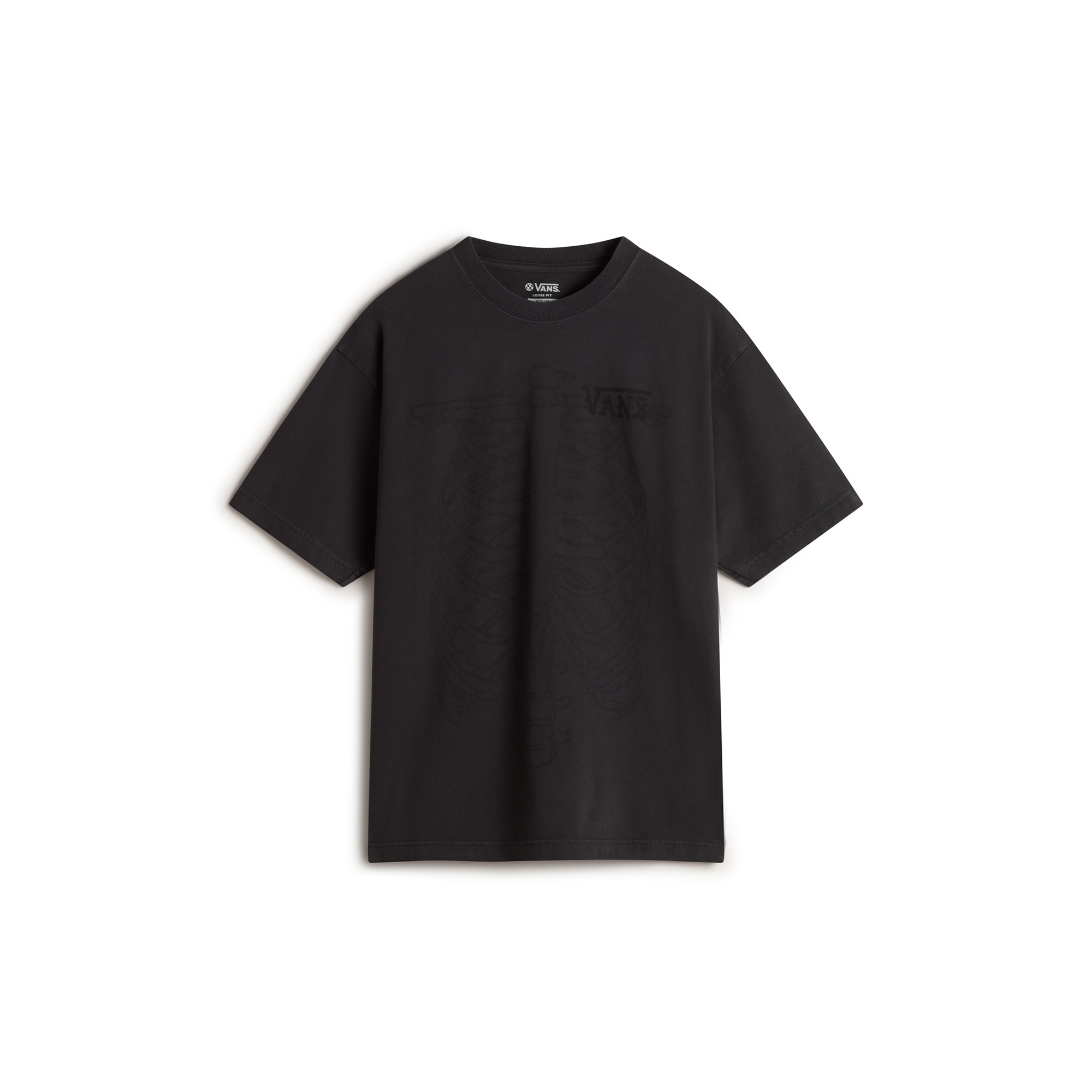 Camiseta de hombre MTE Ribcage Reversible Vans - Negro Negro-1