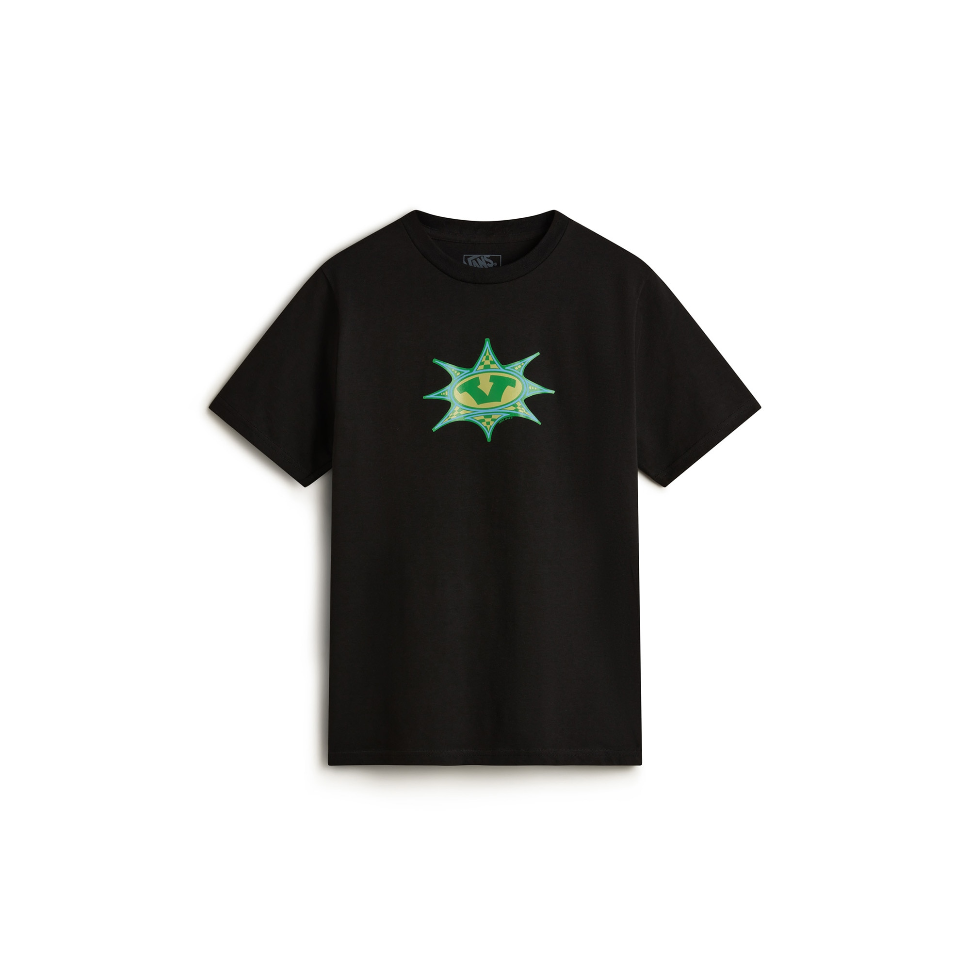 Imagen 0 de Camiseta de niños Star Checker Vans Negro