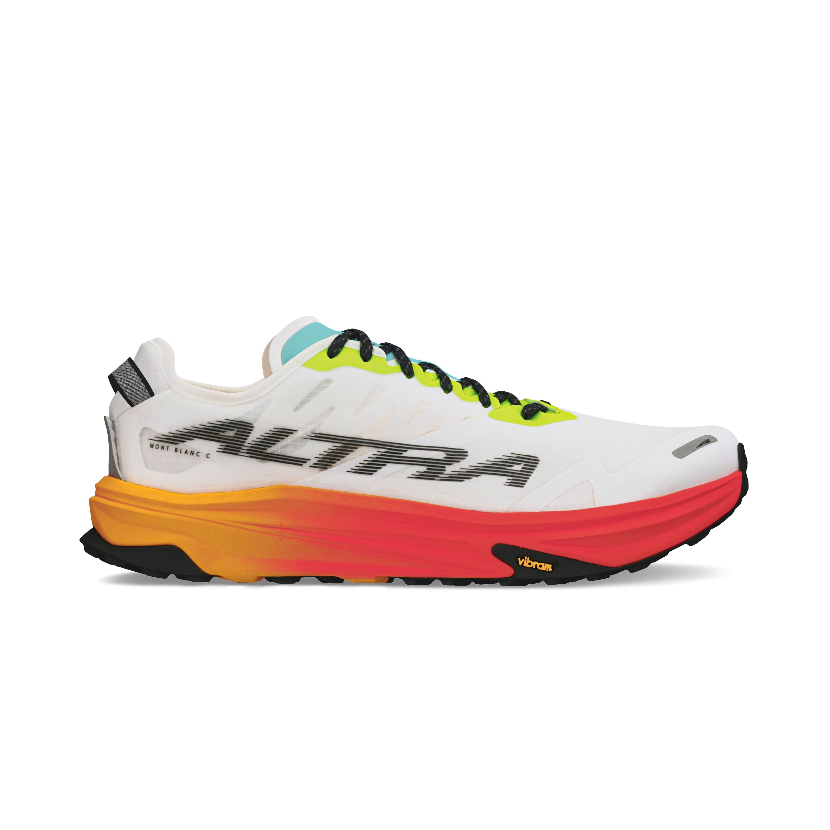 Altra Zapatillas de trail running de hombre Mont Blanc Carbon Blanco / Naranja