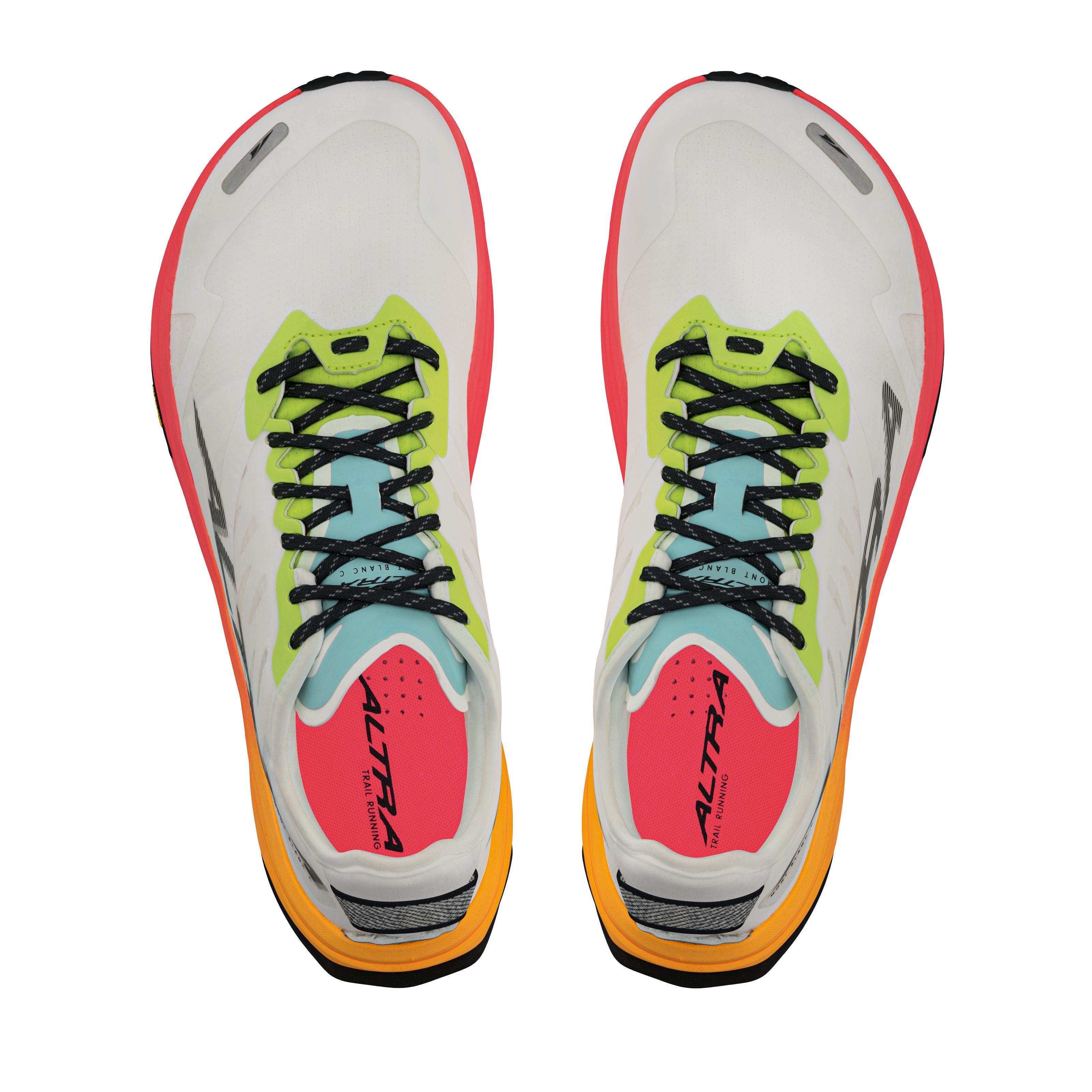 Imagen 2 de Zapatillas de trail running de hombre Mont Blanc Carbon Altra - Naranja Blanco / Naranja