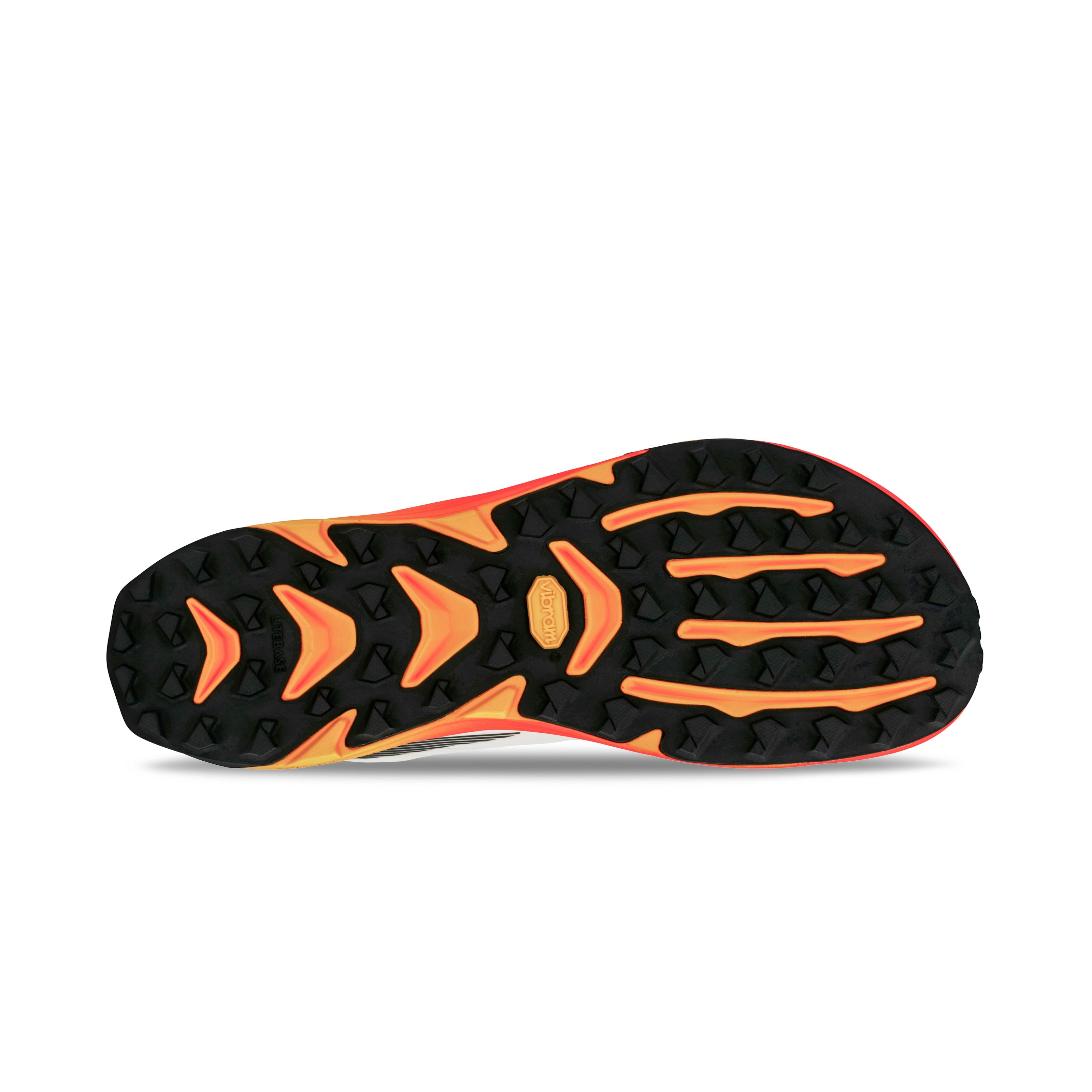 Imagen 4 de Zapatillas de trail running de hombre Mont Blanc Carbon Altra - Naranja Blanco / Naranja