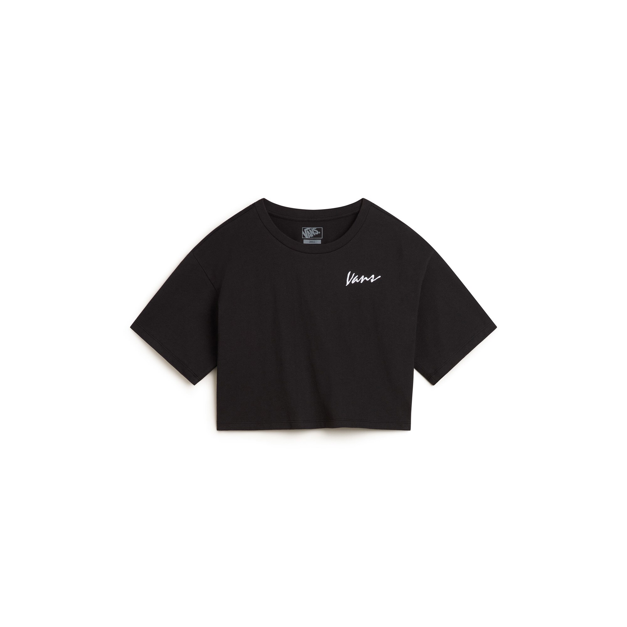 Camiseta de mujer Classic Script Vans - Negro Negro-1