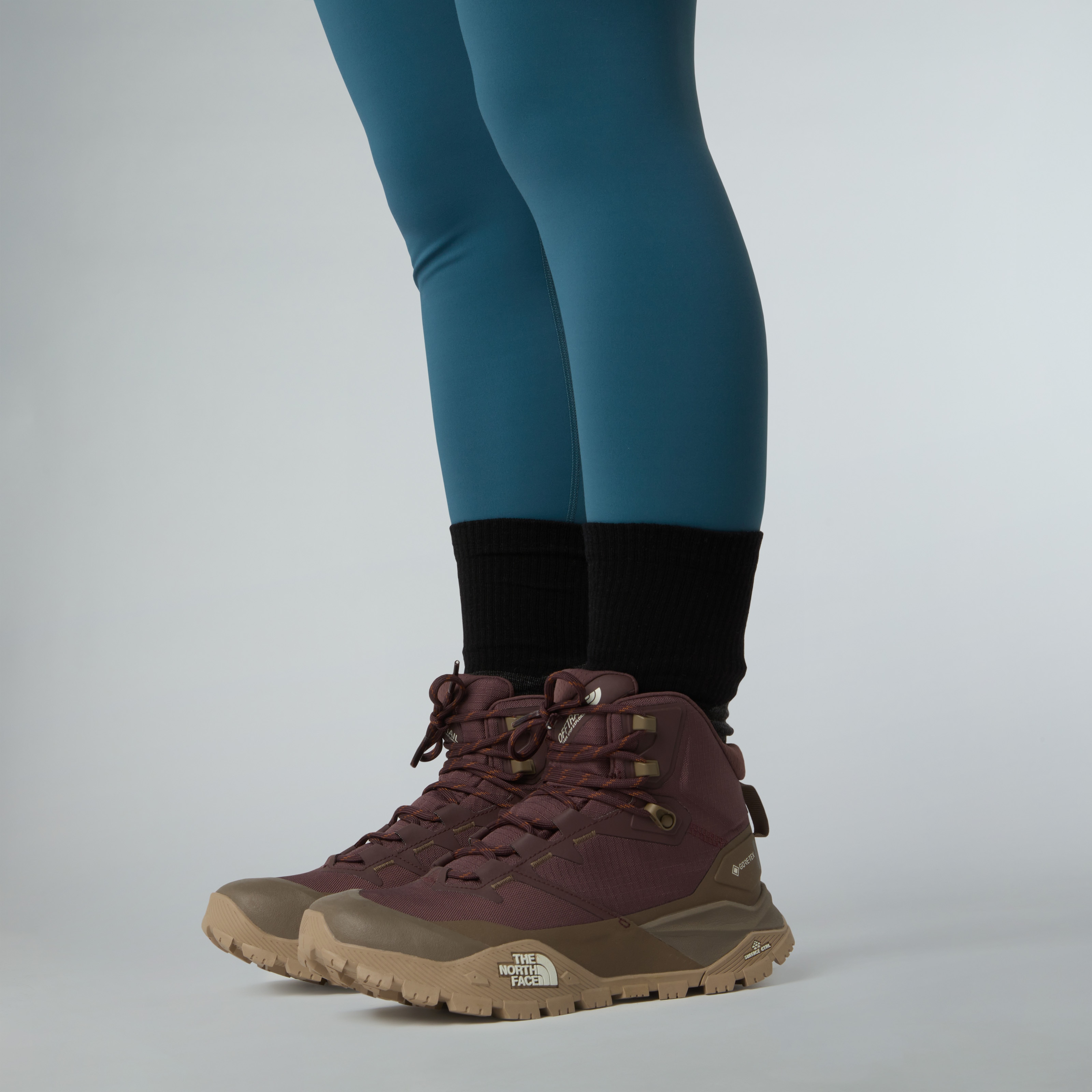 Imagen 3 de Botas de senderismo de mujer Offtrail GORE-TEX® The North Face - Morado Morado