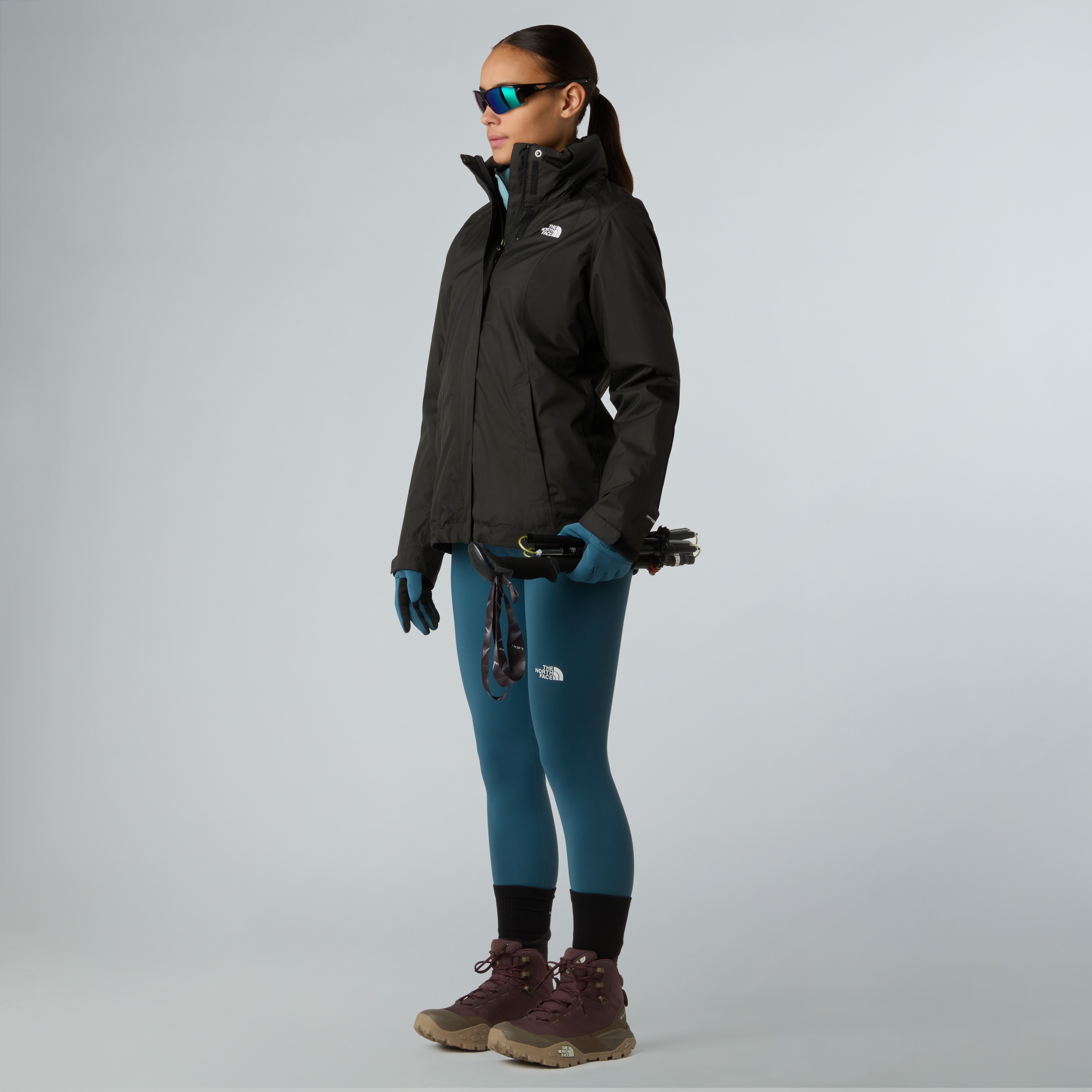 Imagen 4 de Botas de senderismo de mujer Offtrail GORE-TEX® The North Face - Morado Morado