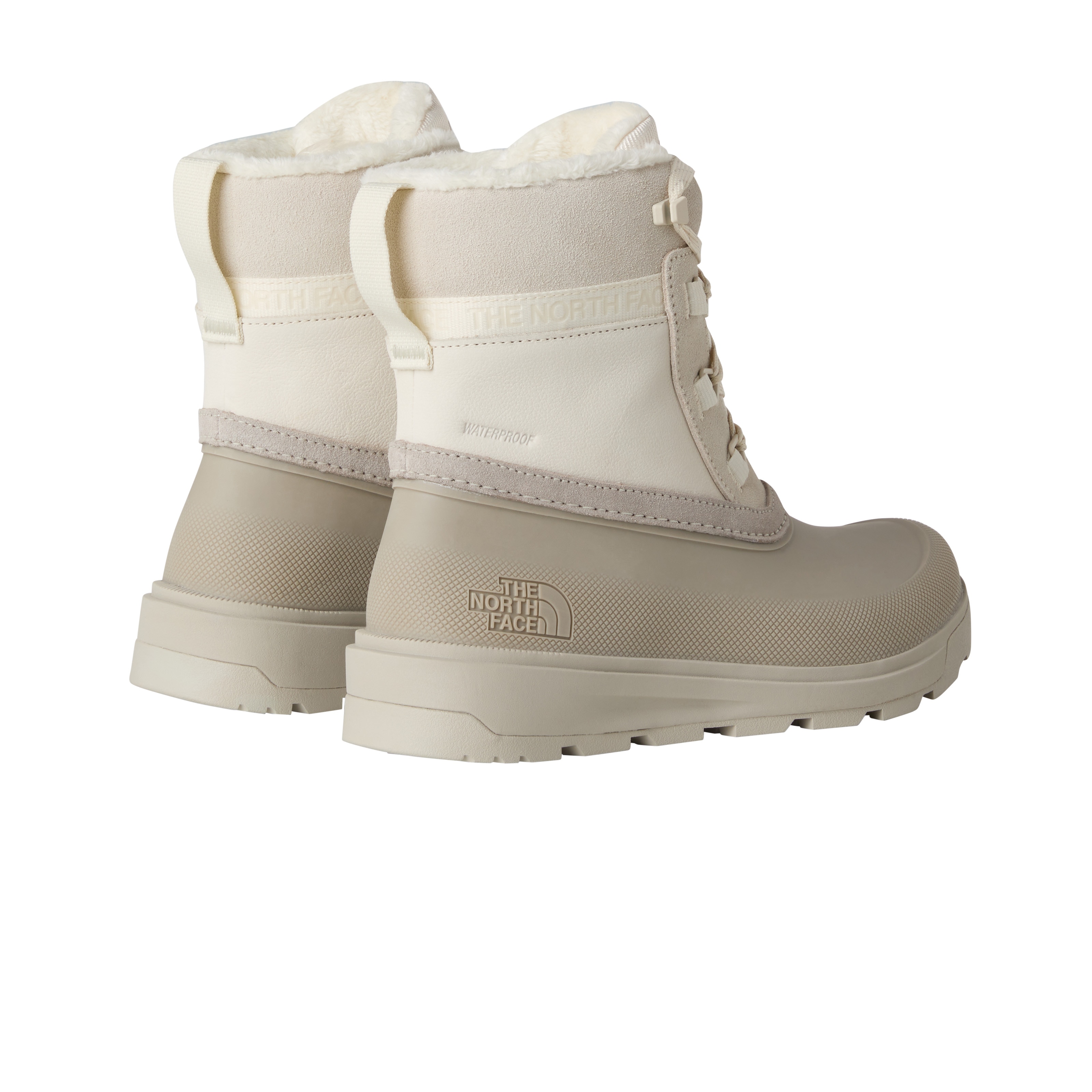 Botas de nieve impermeables de mujer Shorty Shellista V The North Face - Blanco Blanco-3