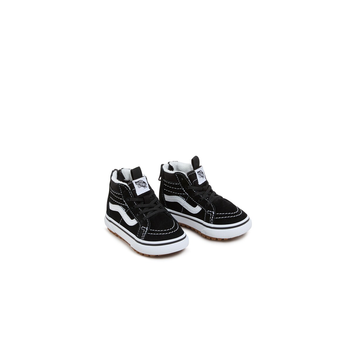 Zapatillas casual de bebé MTE SK8-Hi Zip Vans Negro Blanco