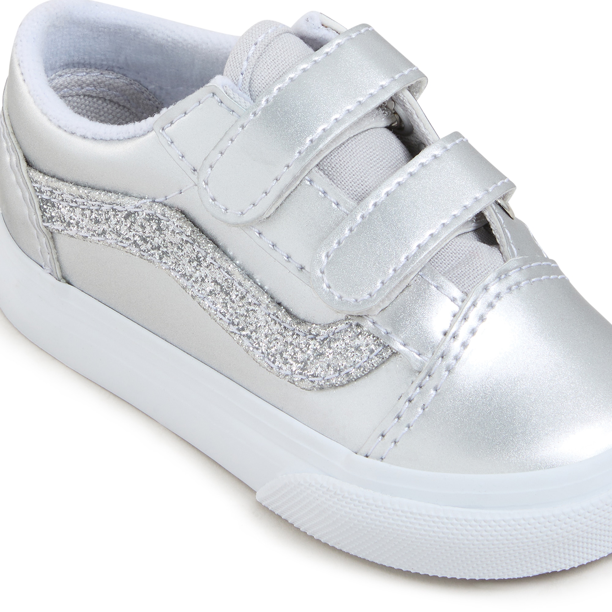 Zapatillas casual de niños Old Skool V Vans - Gris Gris-4
