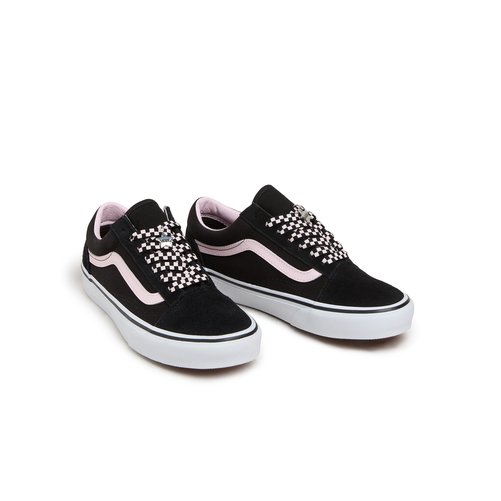 Zapatillas casual unisex Old Skool Vans - Negro / Rosa Negro / Rosa-2