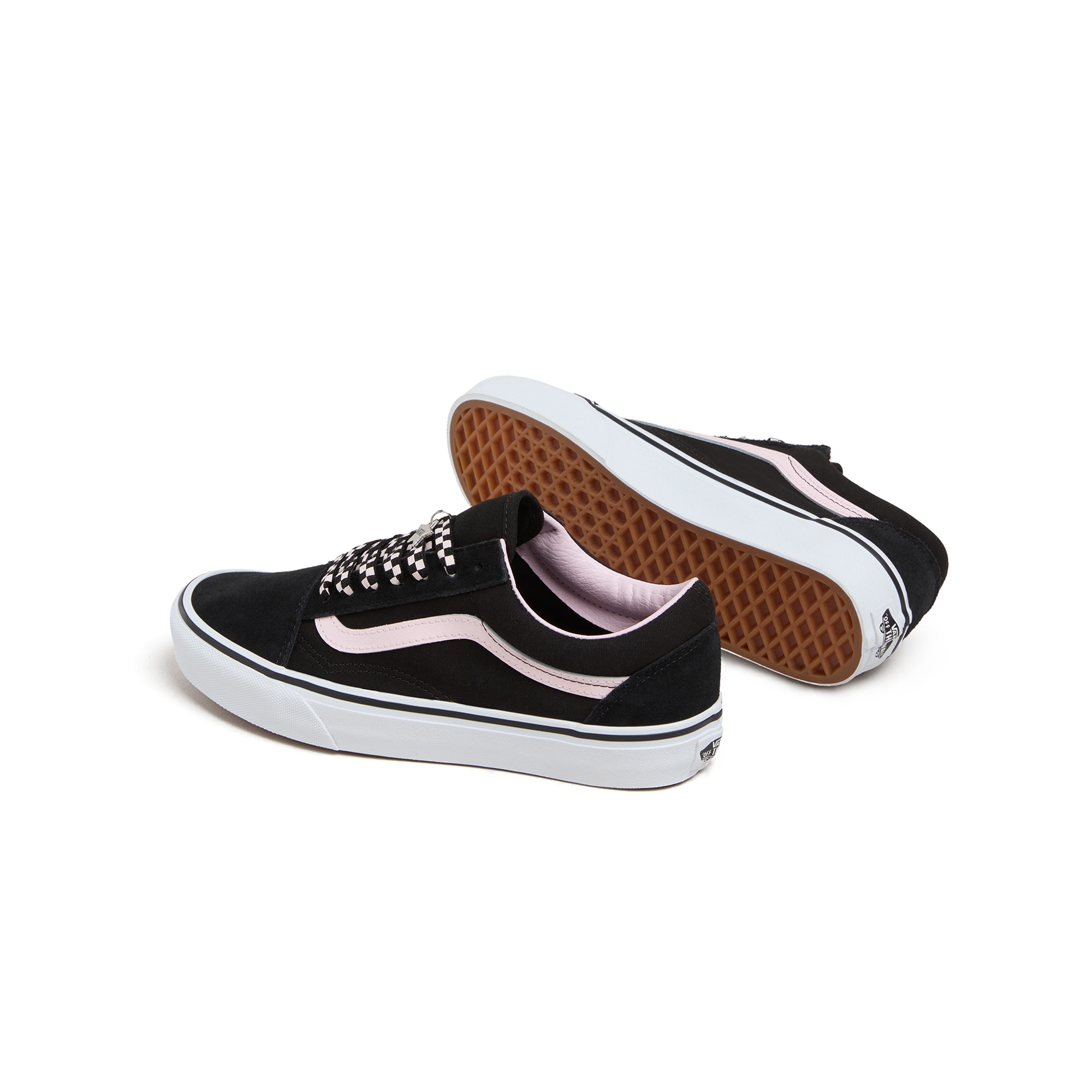 Zapatillas casual unisex Old Skool Vans - Negro / Rosa Negro / Rosa-3