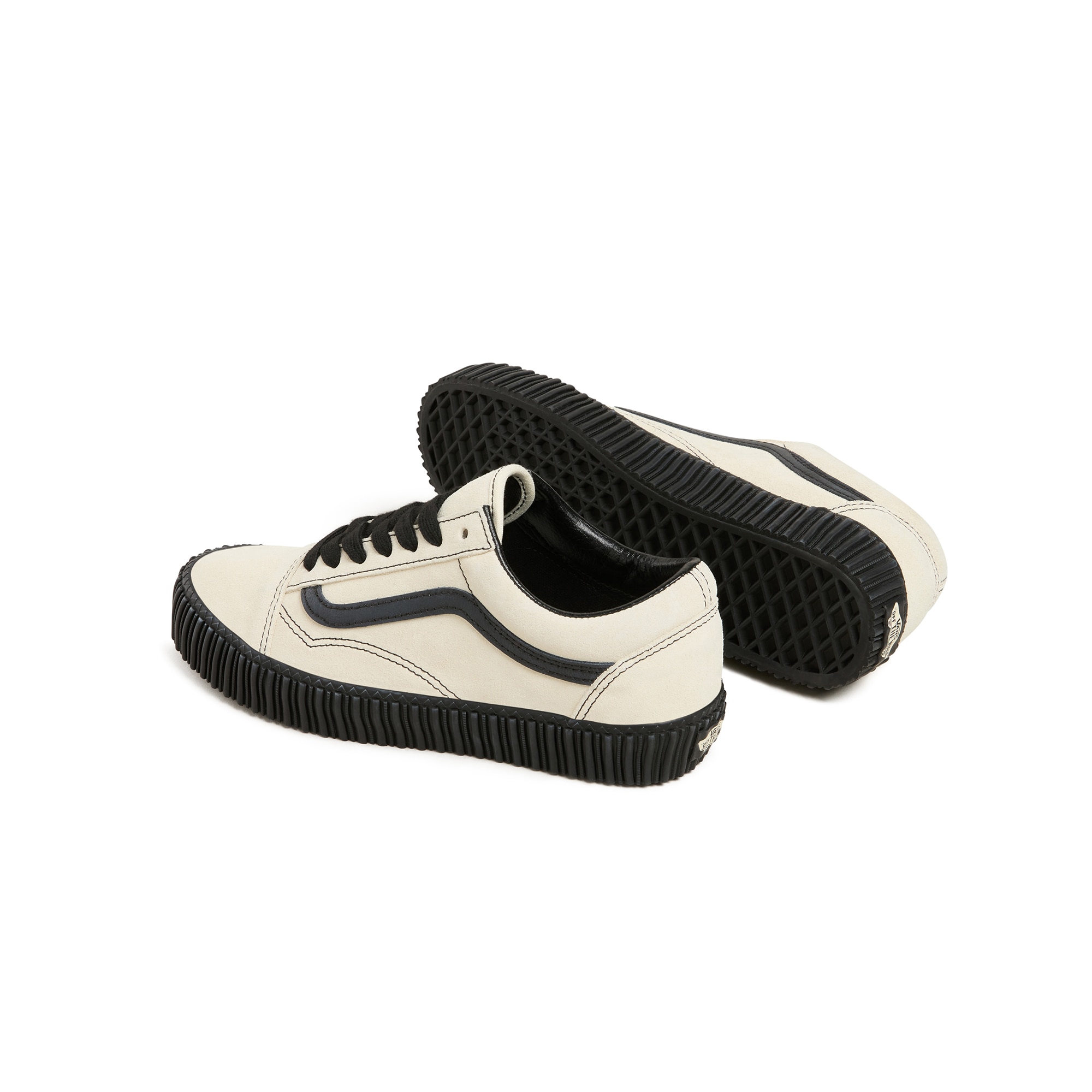 Zapatillas casual unisex Old Skool Creeper Vans - Blanco / Negro Blanco / Negro-3