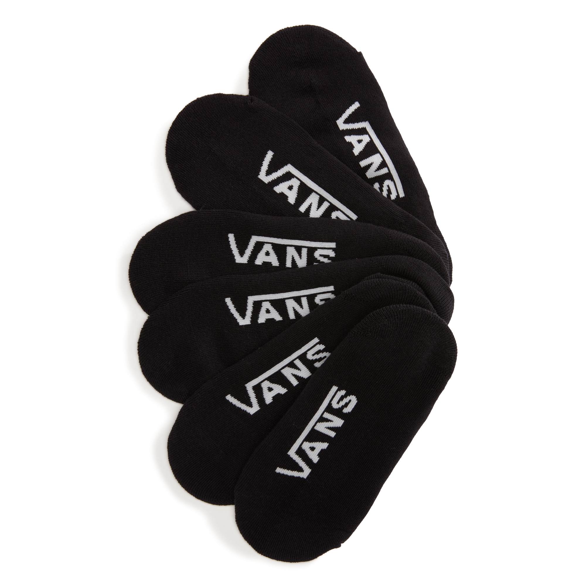 Calcetines de hombre Classic No Show Vans - Negro Negro-2