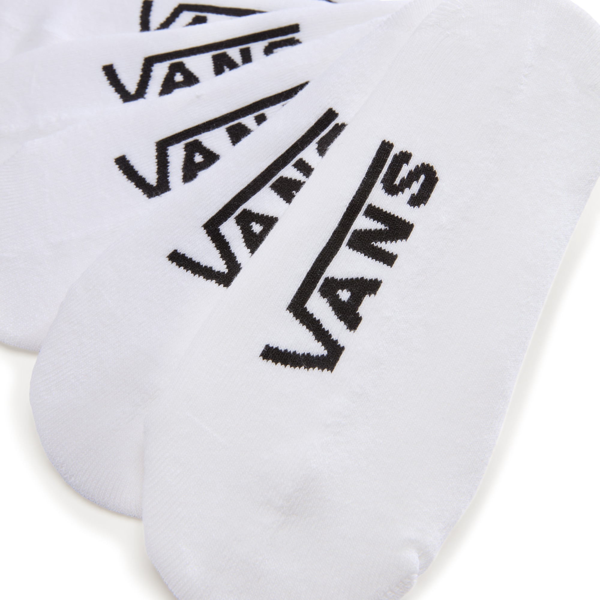 Calcetines de hombre Classic No Show Vans - Blanco Blanco-3