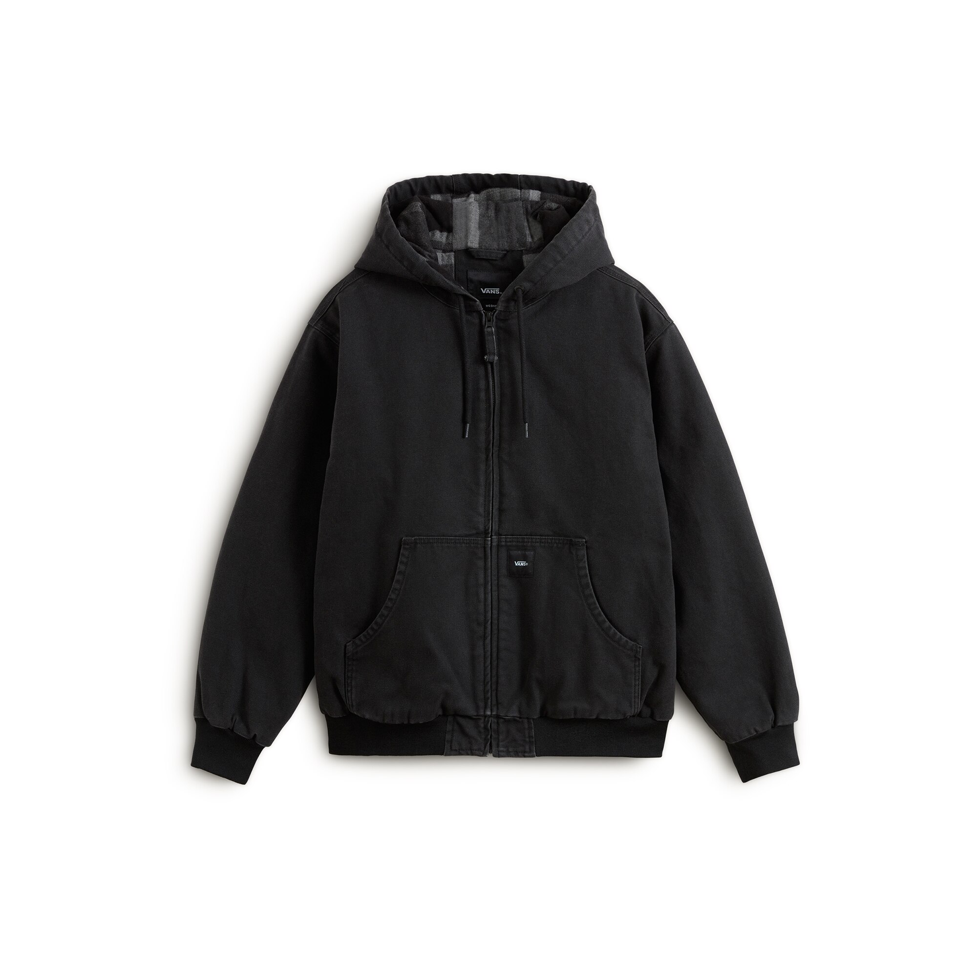Imagen 0 de Sudadera de hombre Eli Workwear Canvas Full Zip Jacket Vans Negro