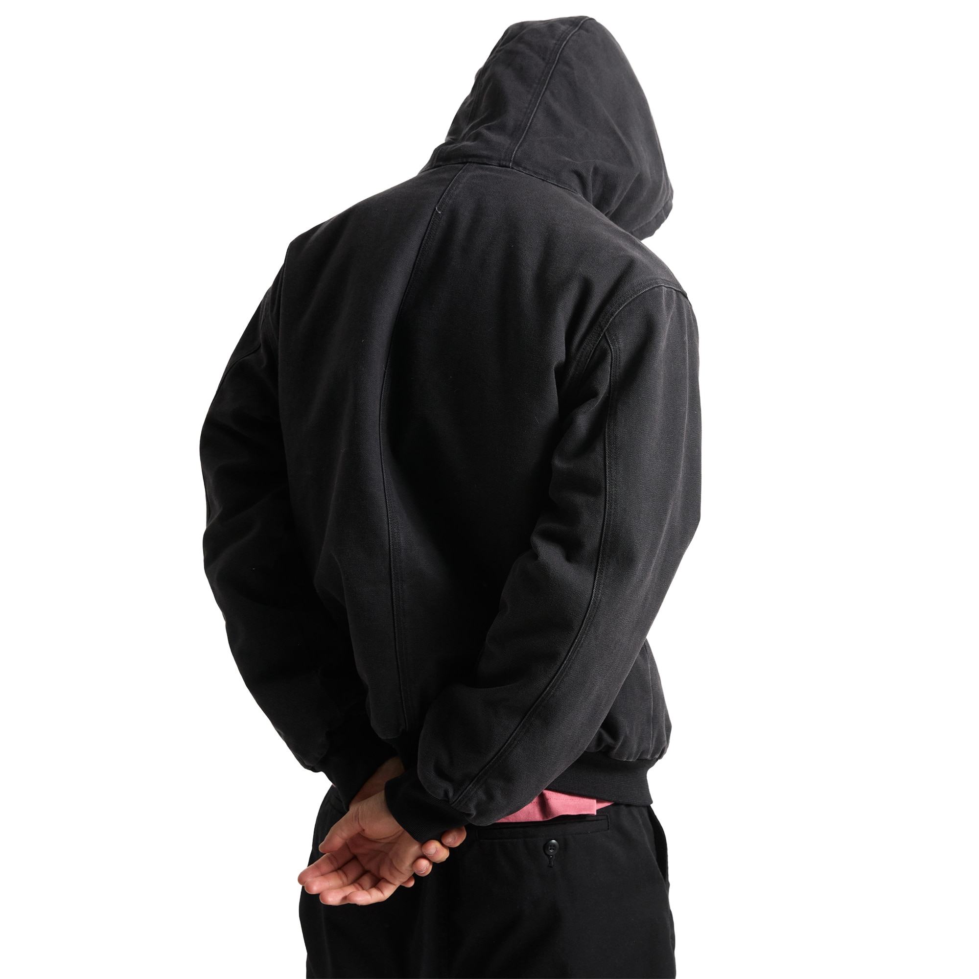 Sudadera de hombre Eli Workwear Canvas Full Zip Jacket Vans - Negro Negro-5