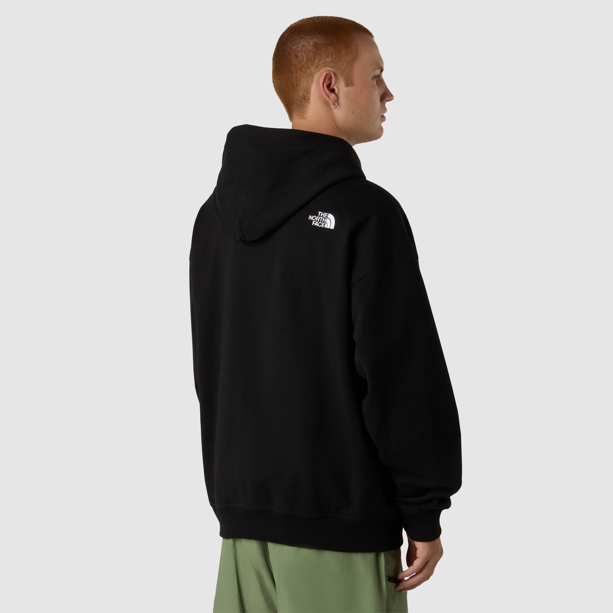 Sudadera holgada con capucha y cremallera integral de hombre The North Face - Negro Negro-3