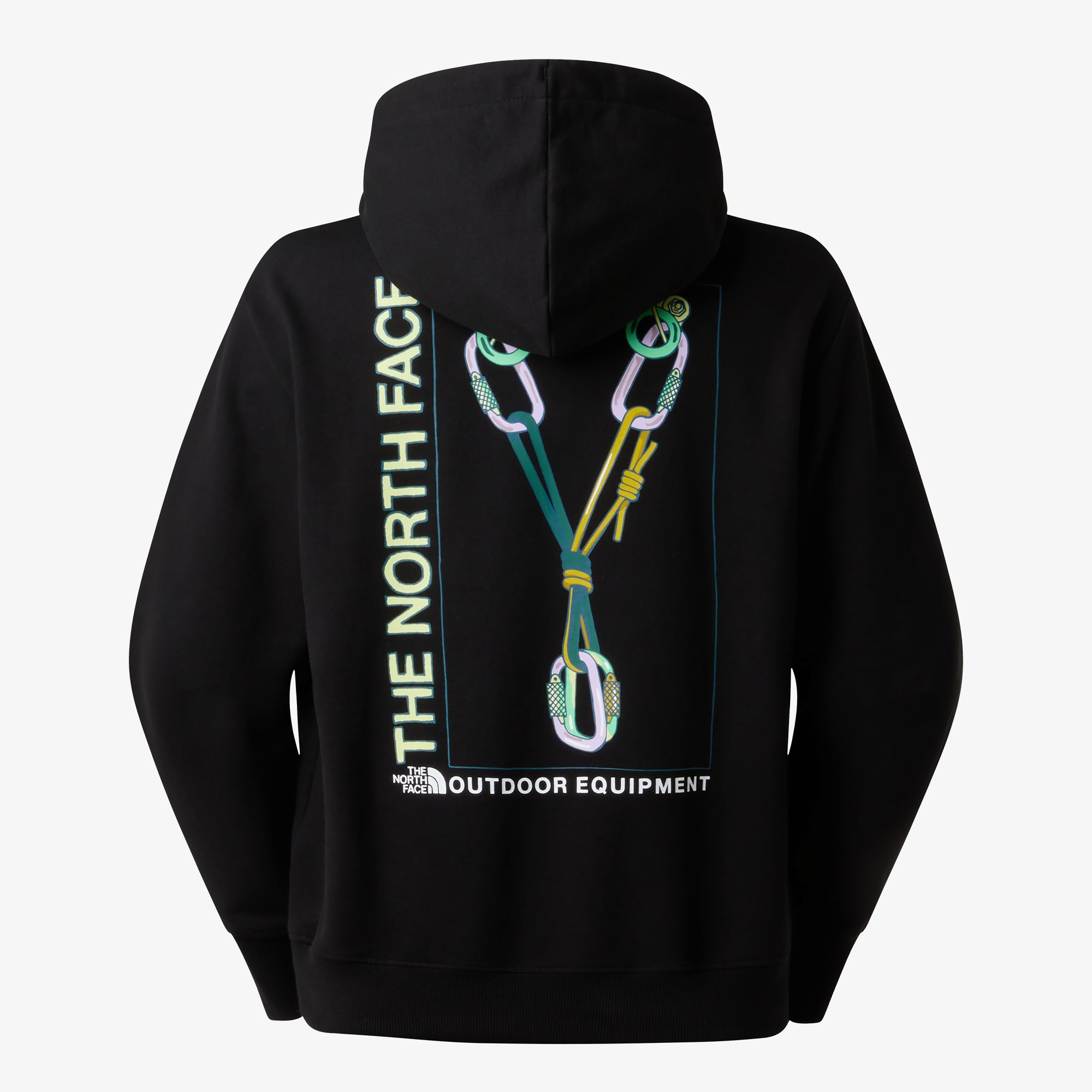 Sudadera holgada con capucha de hombre Explore Gear The North Face - Negro Negro-6