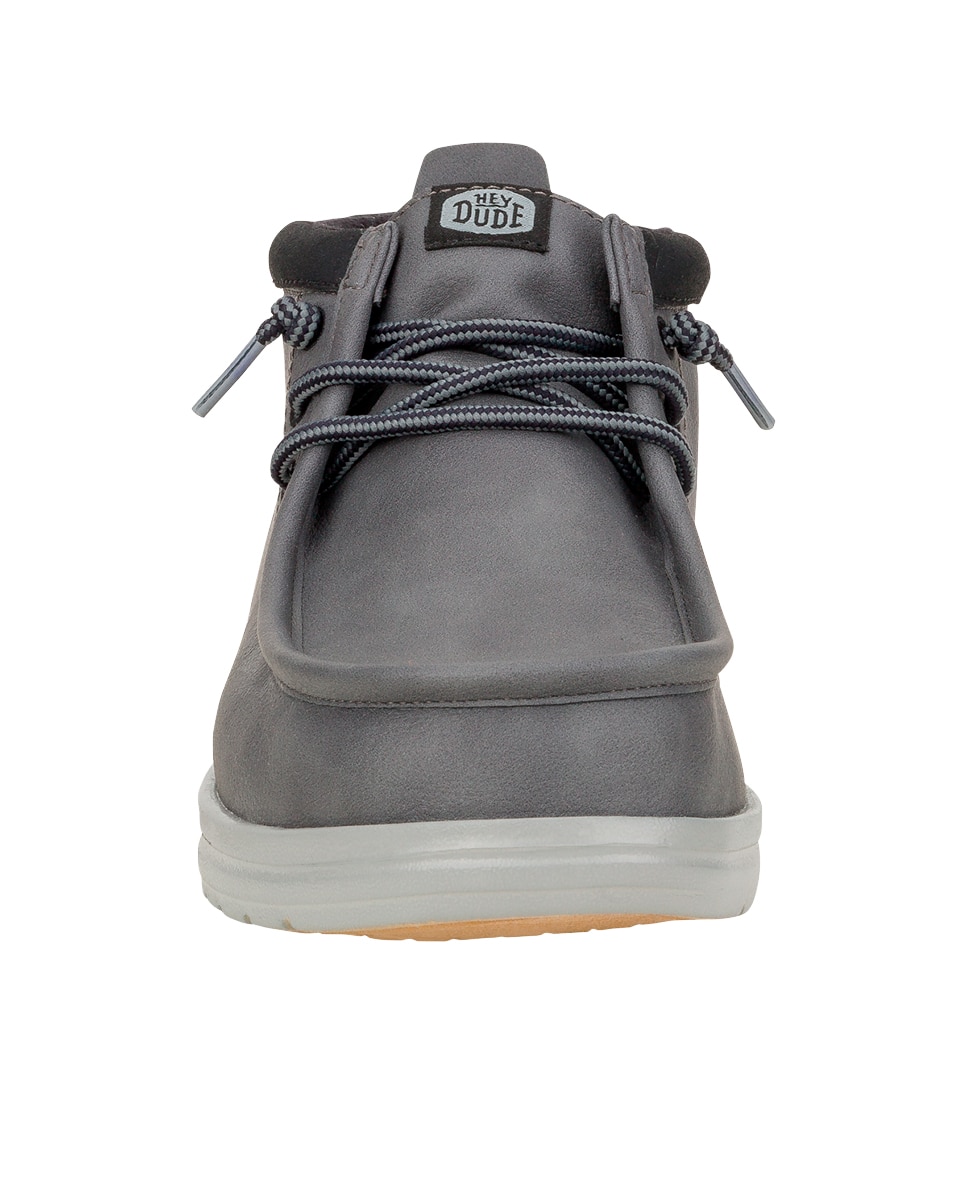 Imagen 4 de Botines de cordones de hombre antideslizante - Dude - Gris Gris