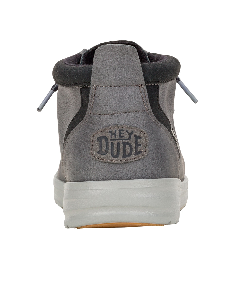 Imagen 5 de Botines de cordones de hombre antideslizante - Dude - Gris Gris