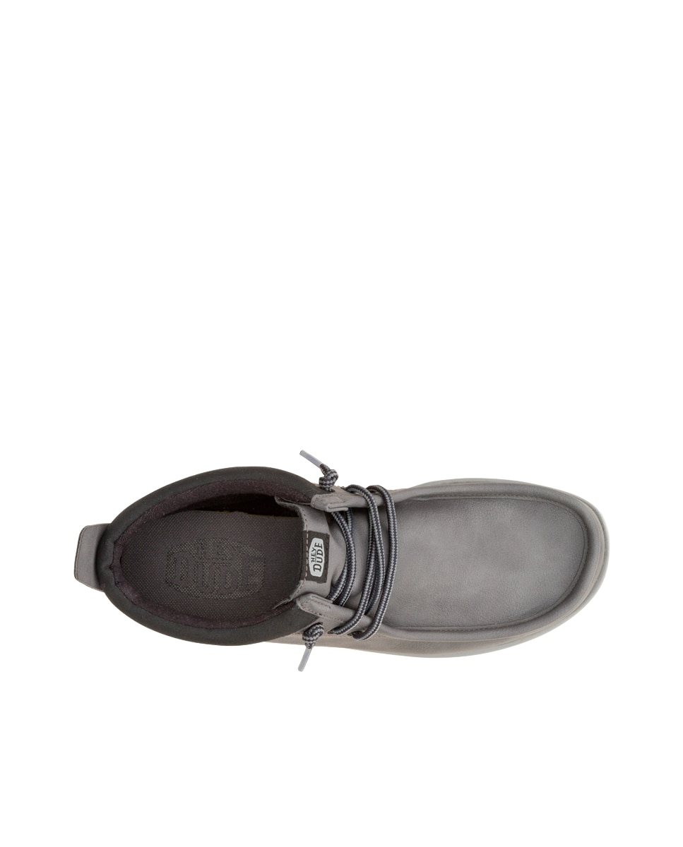 Imagen 6 de Botines de cordones de hombre antideslizante - Dude - Gris Gris